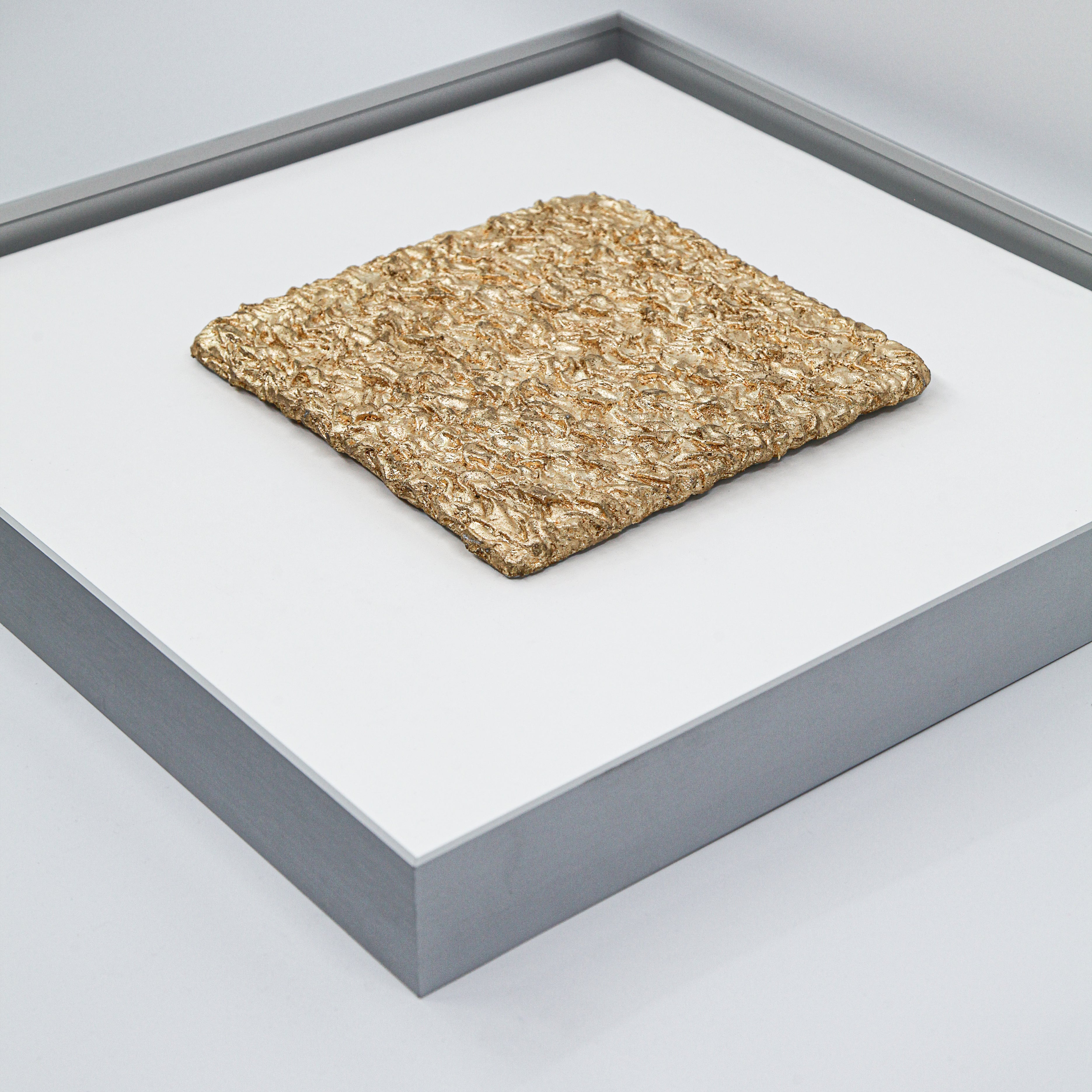 Flowing Abundance Terrain Handcrafted Gilded Foil Art