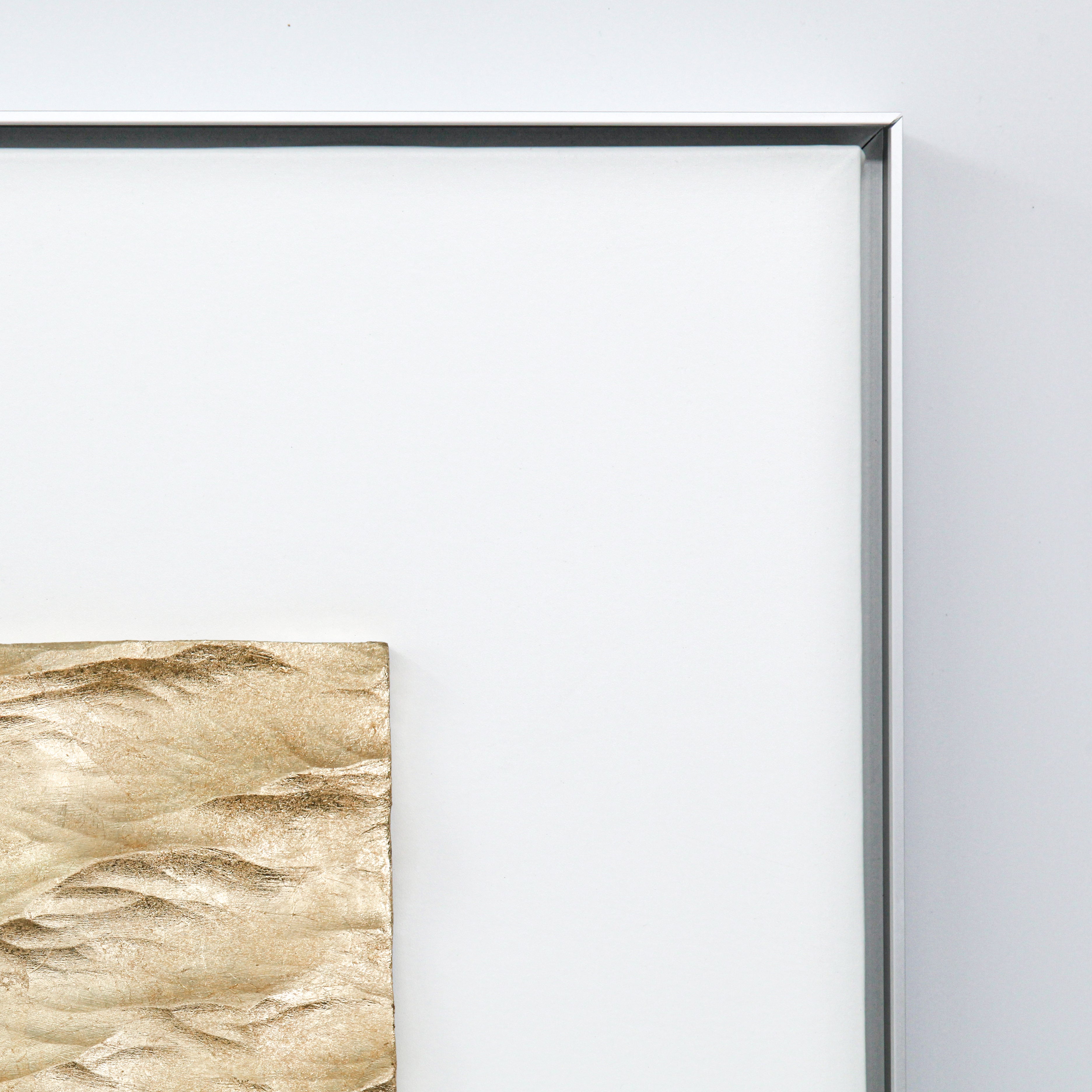 Wealth Circulation Handcrafted Gilded Foil Art