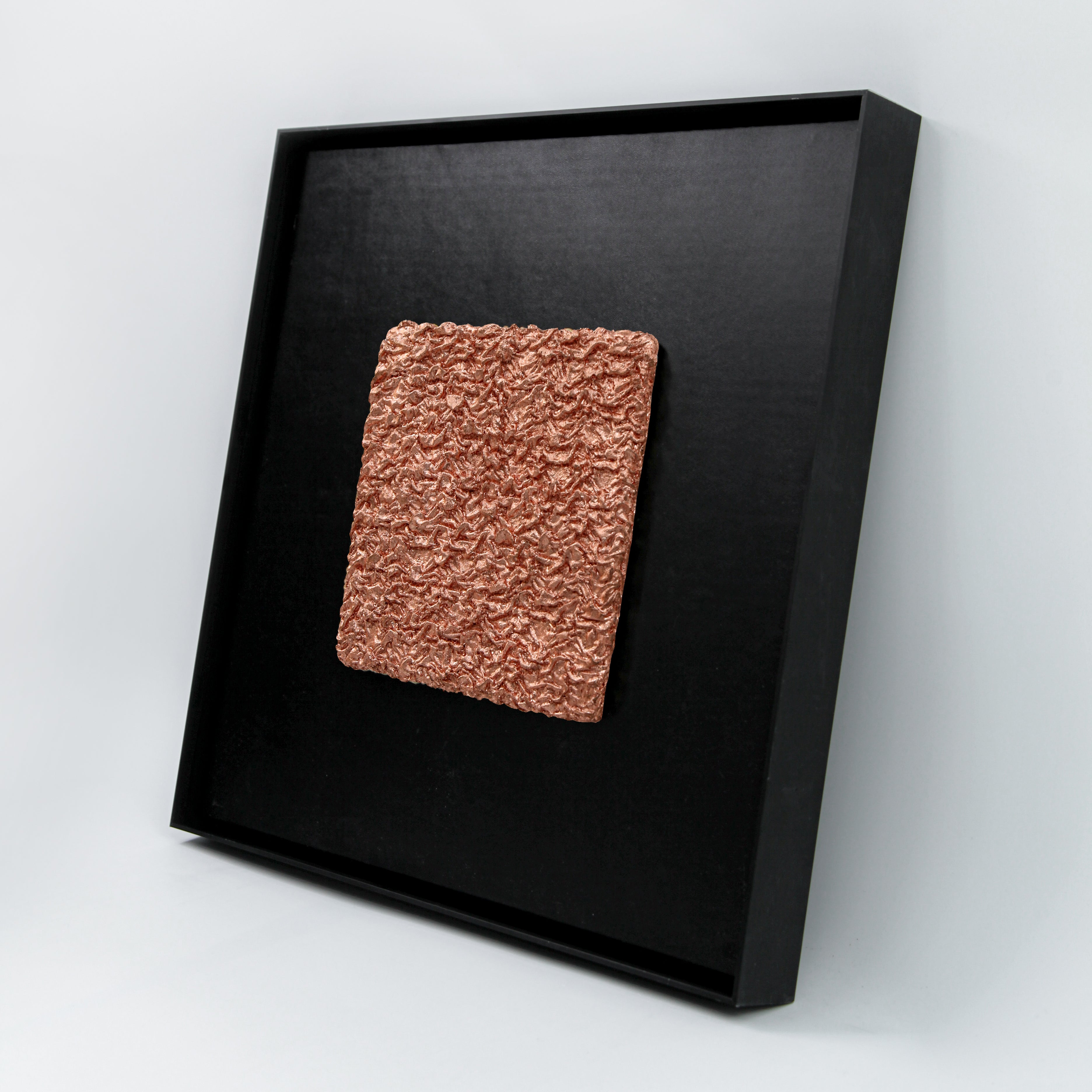 Flowing Abundance Terrain Handcrafted Copper Foil Art