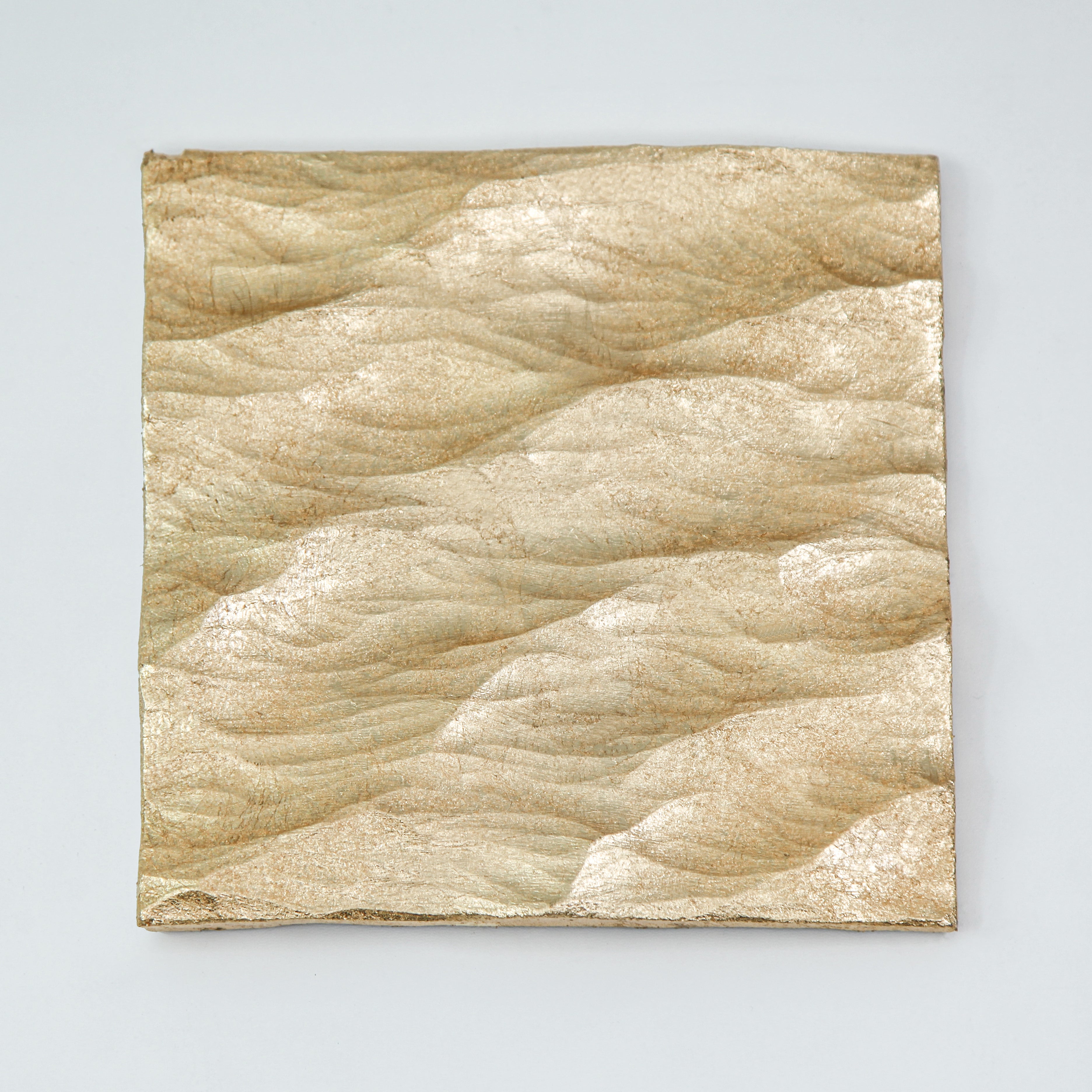 Wealth Circulation Handcrafted Gilded Foil Art