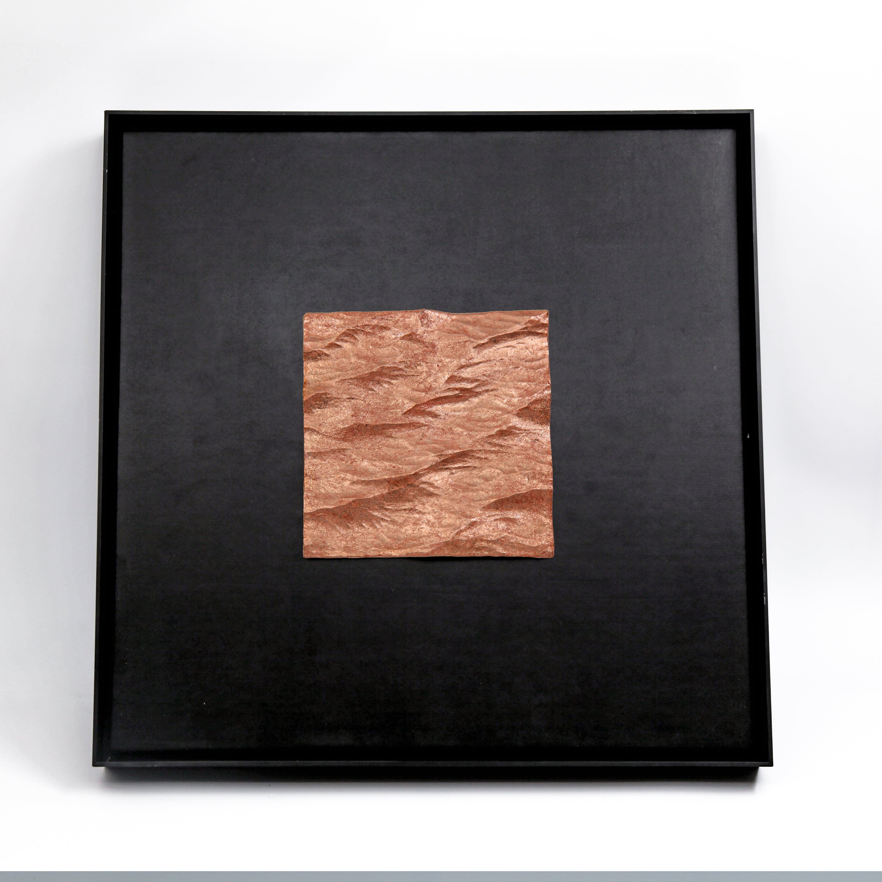 Wealth Circulation Handcrafted Copper Foil Art