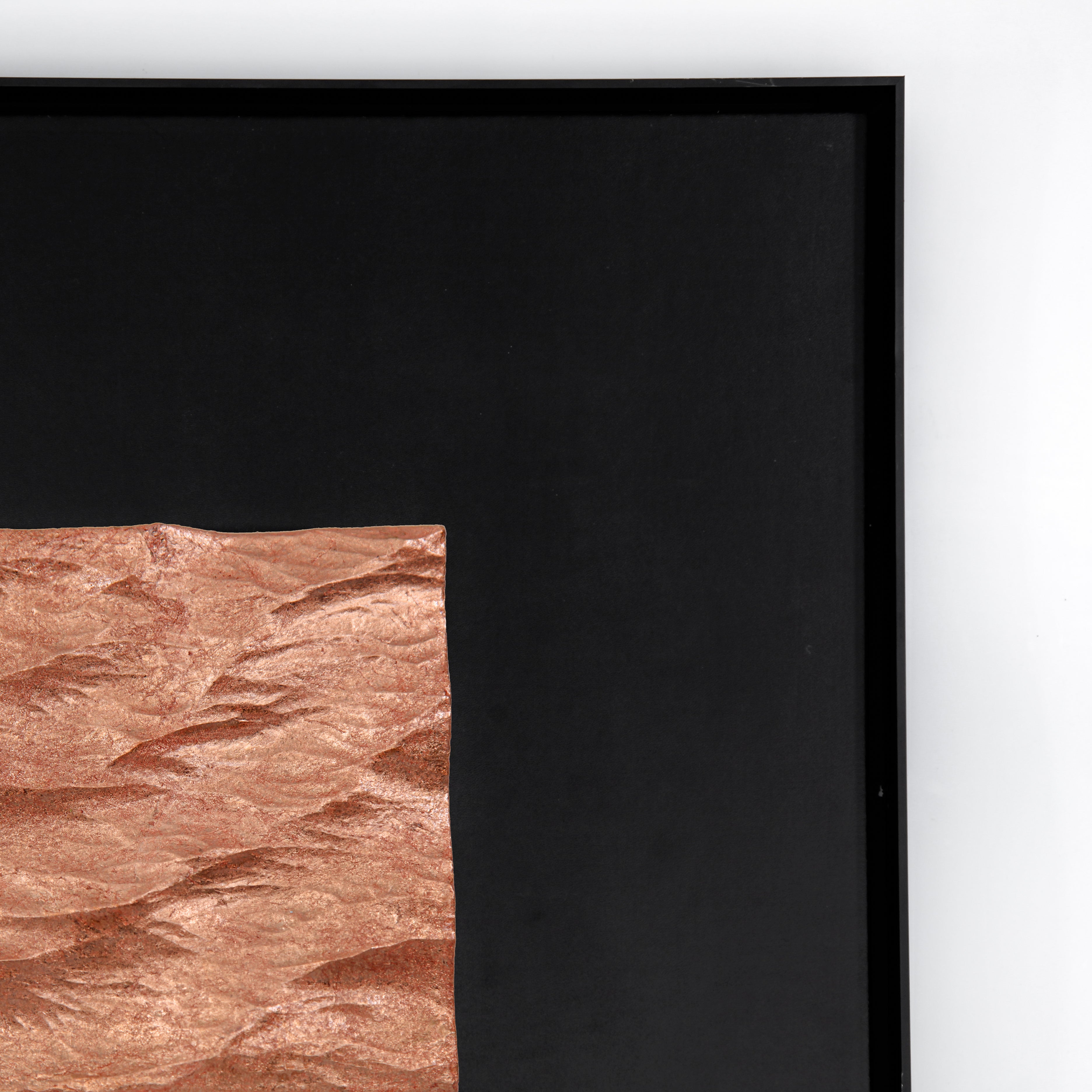 Wealth Circulation Handcrafted Copper Foil Art