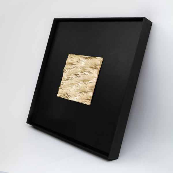 Wealth Circulation Handcrafted Gilded Foil Art