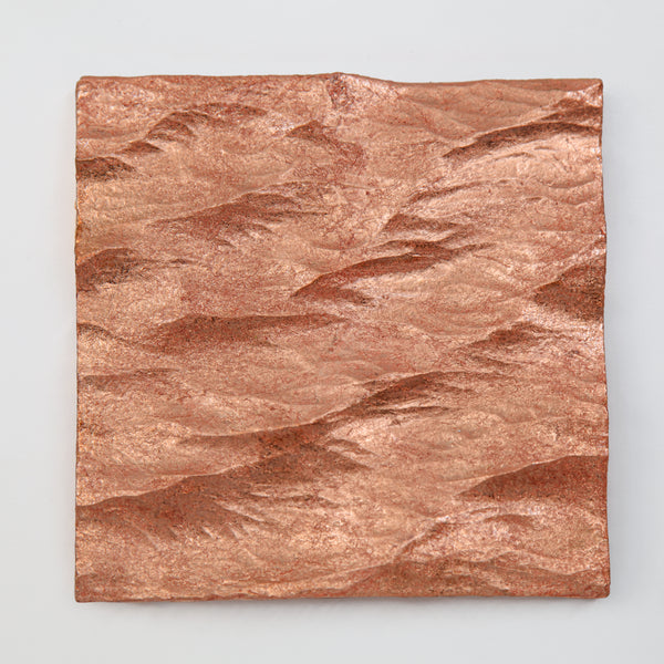 Wealth Circulation Handcrafted Copper Foil Art