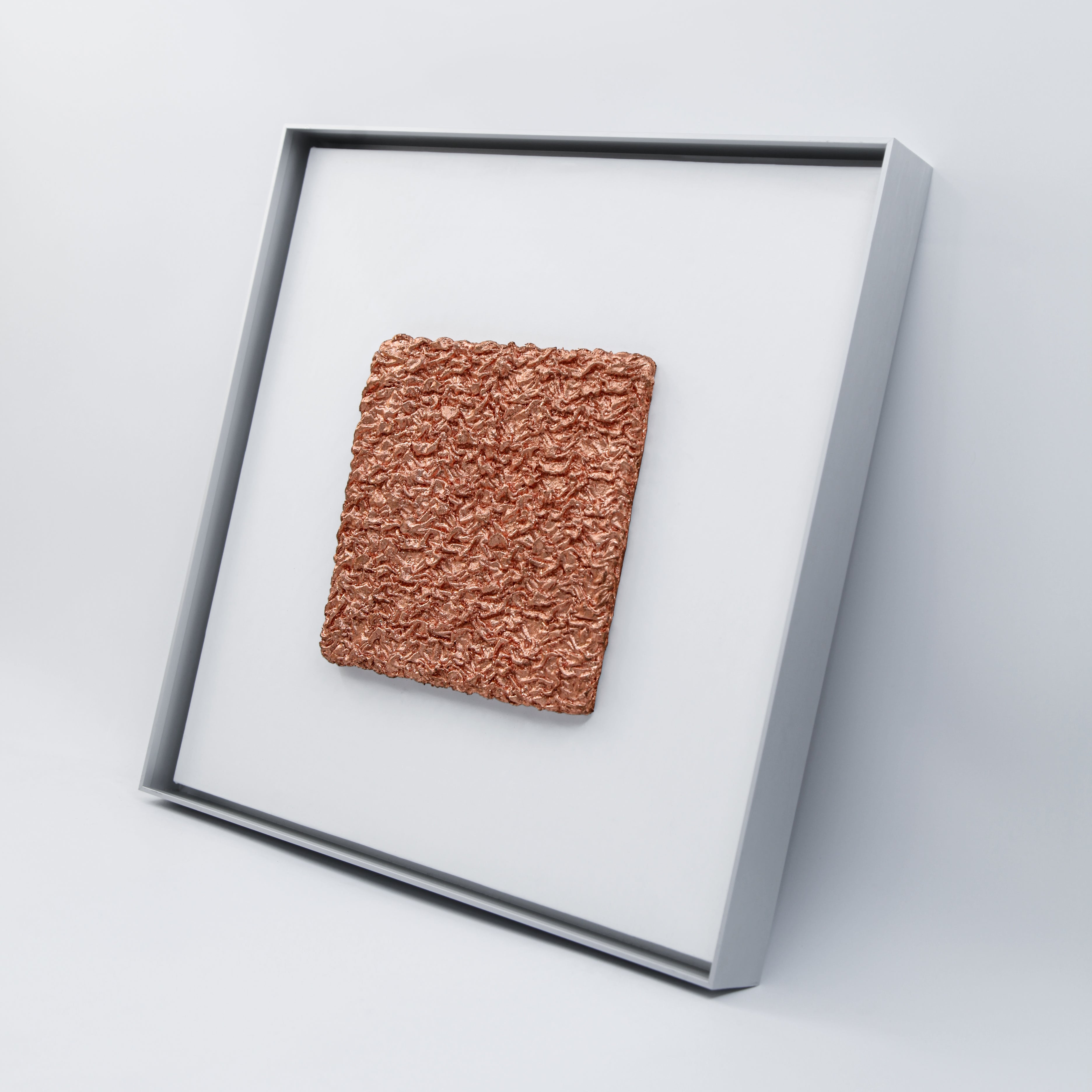 Flowing Abundance Terrain Handcrafted Copper Foil Art