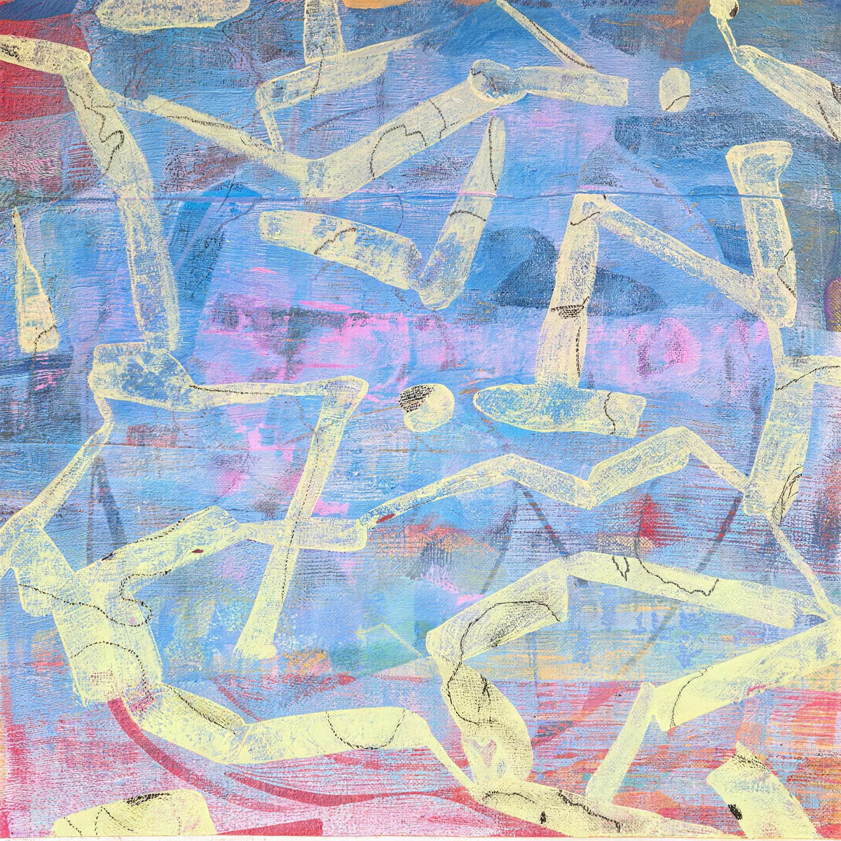 Fractured Blue by Dee Congdi Zhuang — main artwork image