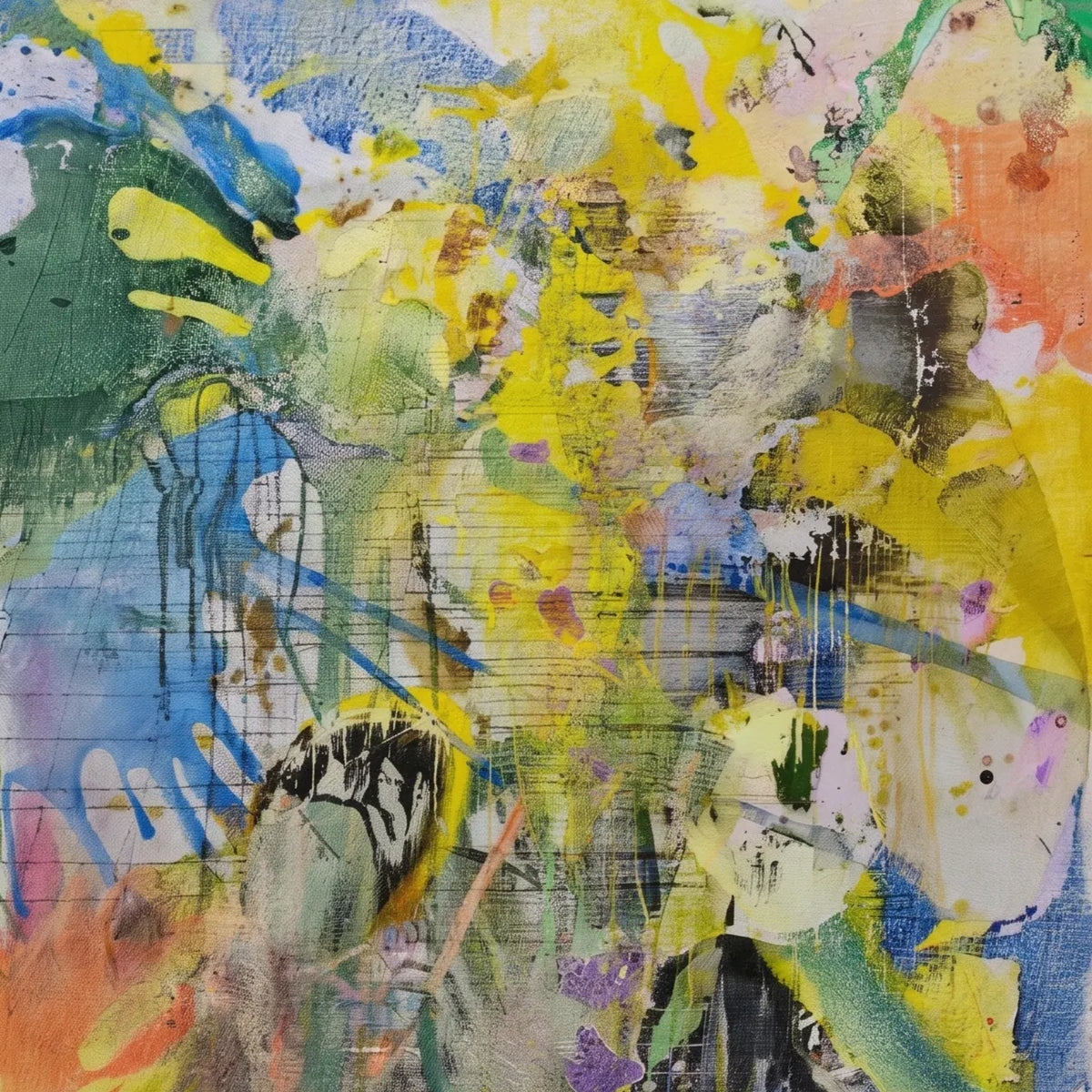 Meadow Colorwash by Jie (Peng Jie) — artwork detail