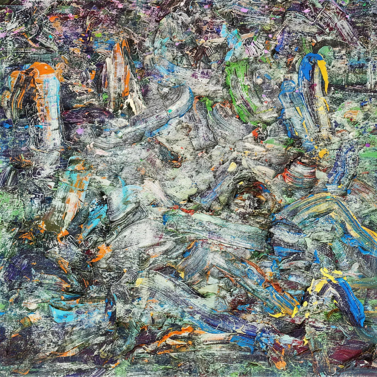 Shattered Mountain Layers by Jie (Peng Jie) — additional artwork view 5