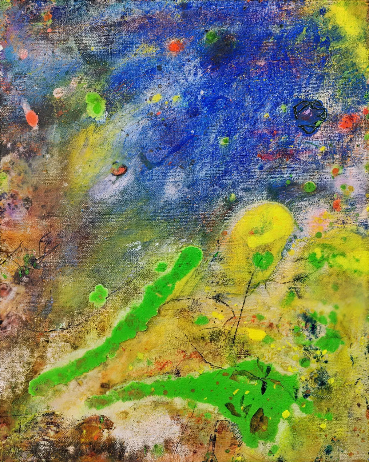 Starlit Green Tides by Jie (Peng Jie) — additional artwork view 6