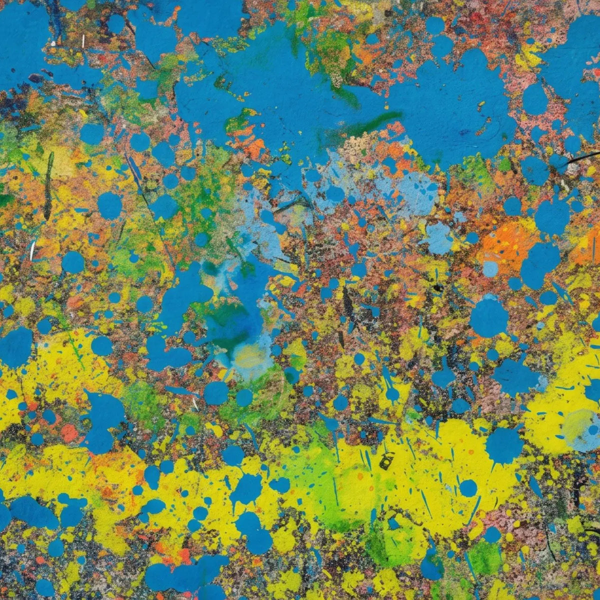 Starlit Meadow Tides by Jie (Peng Jie) — artwork detail