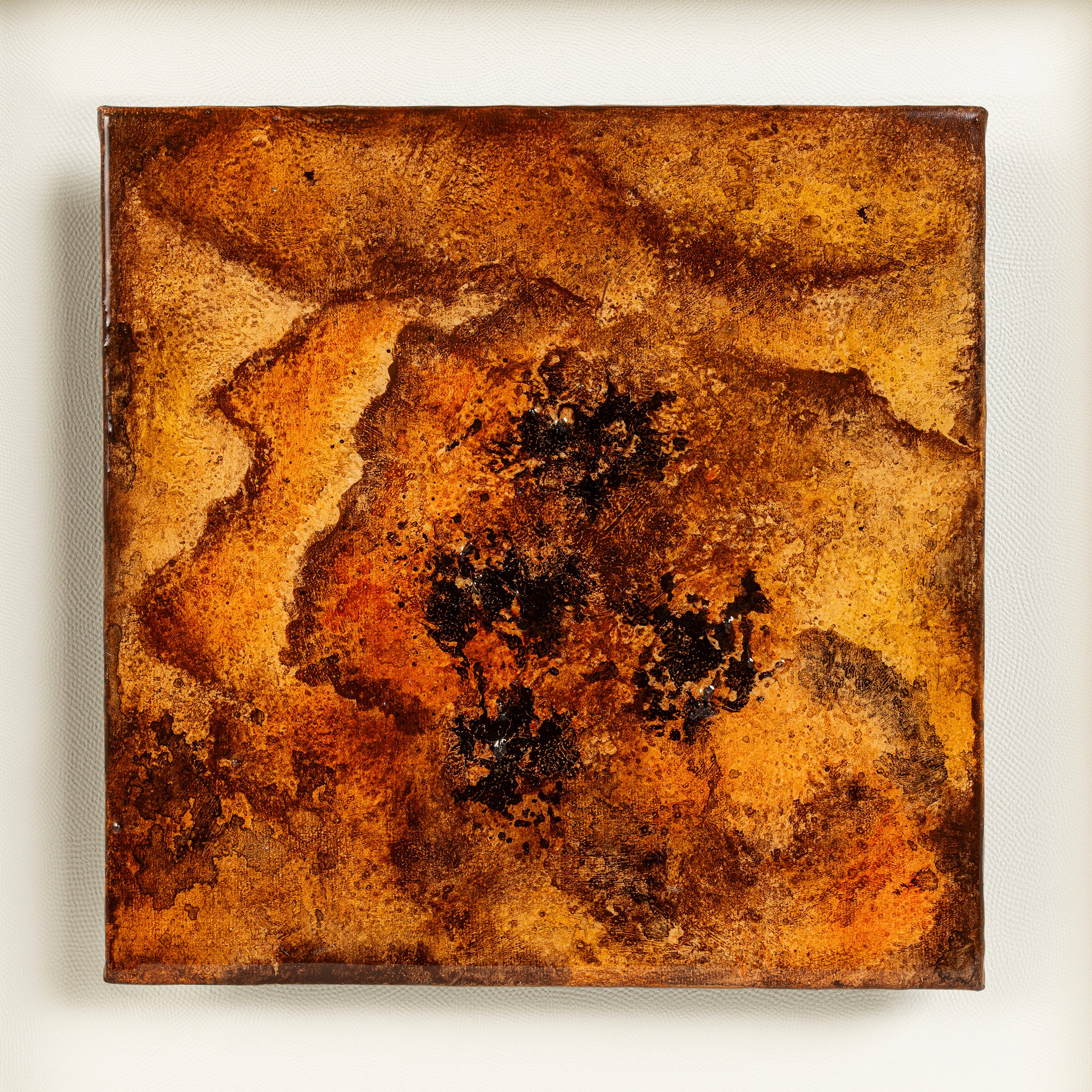 Flower of Flame Paint Handcrafted Art