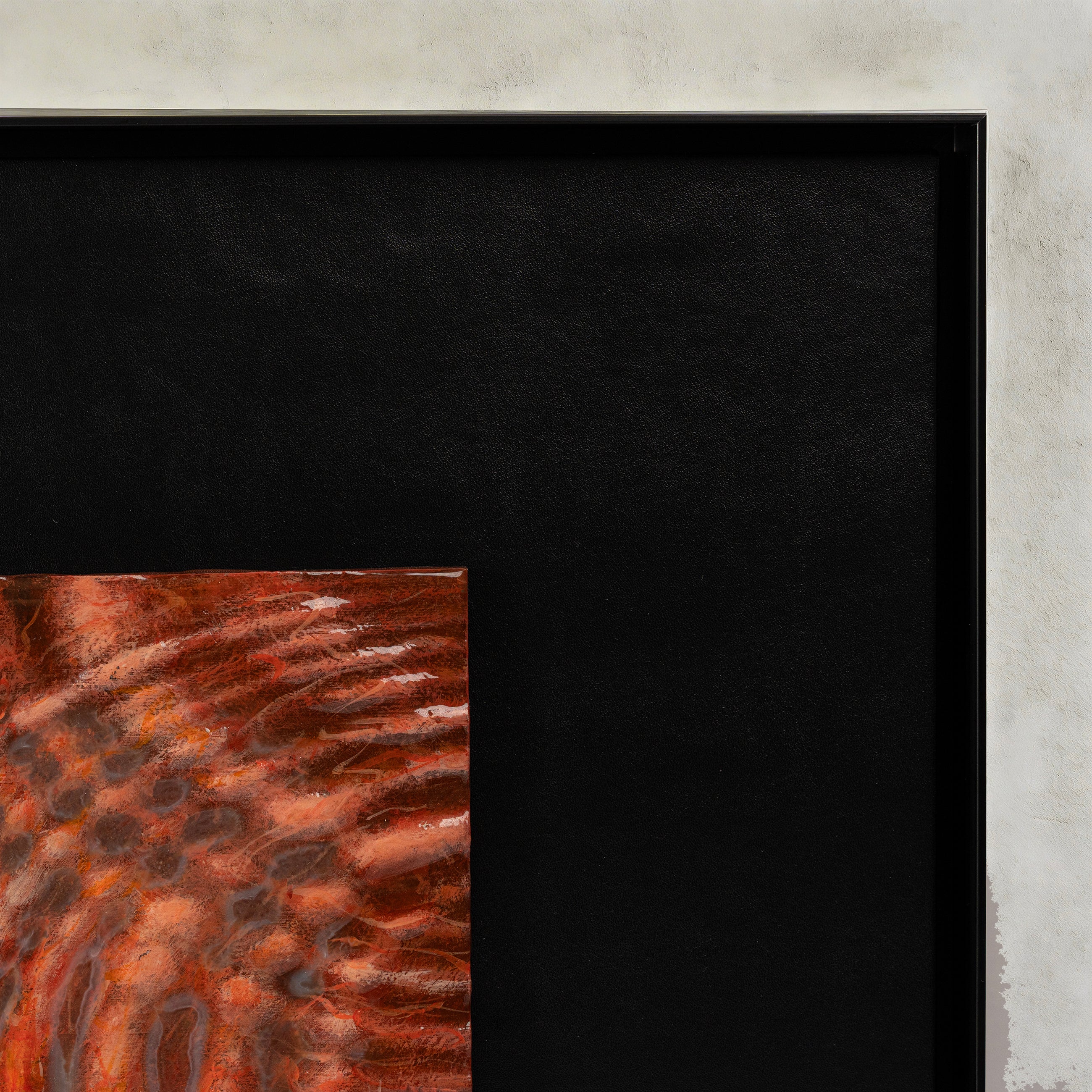 Ripples Texture Handcrafted Solid Art