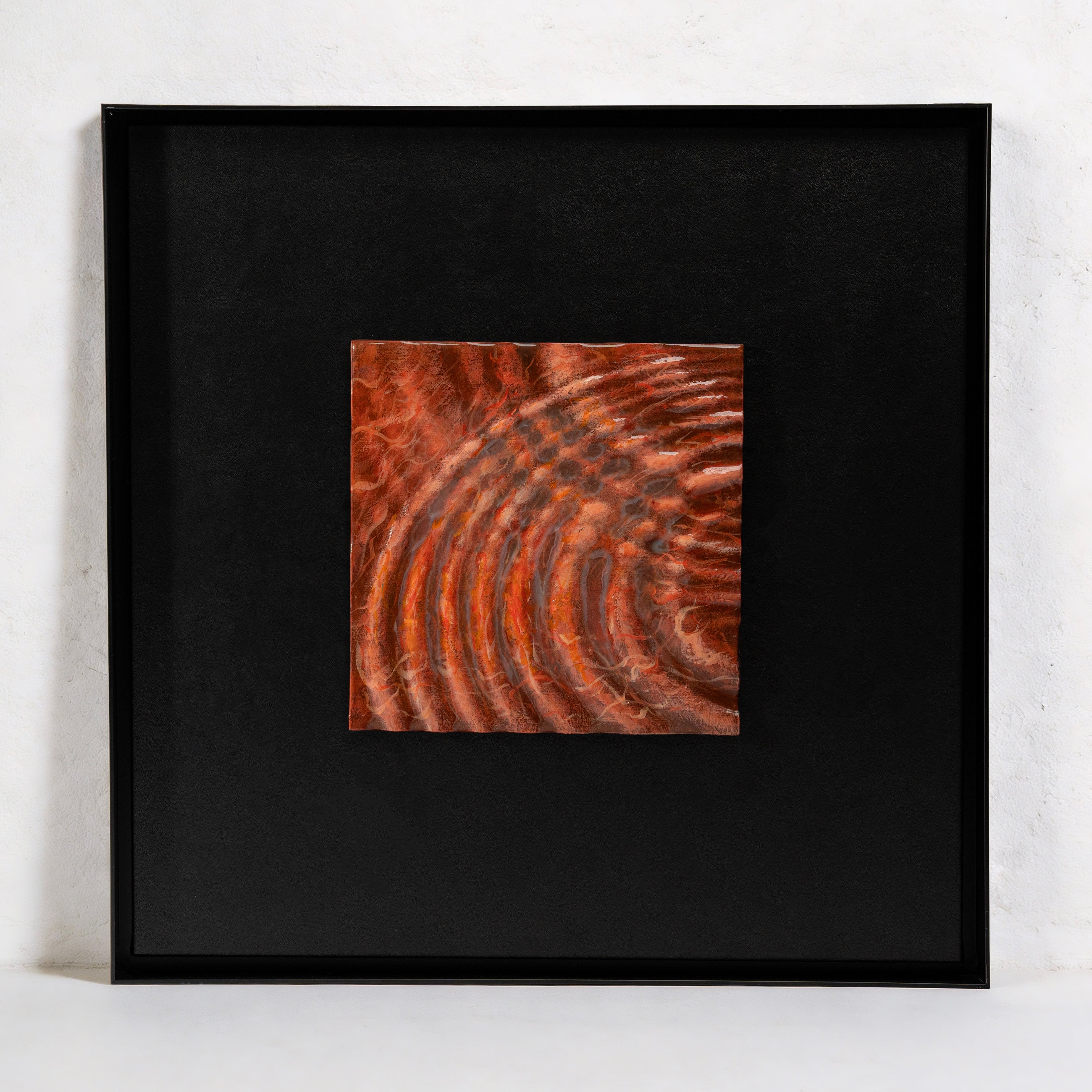 Ripples Texture Handcrafted Solid Art