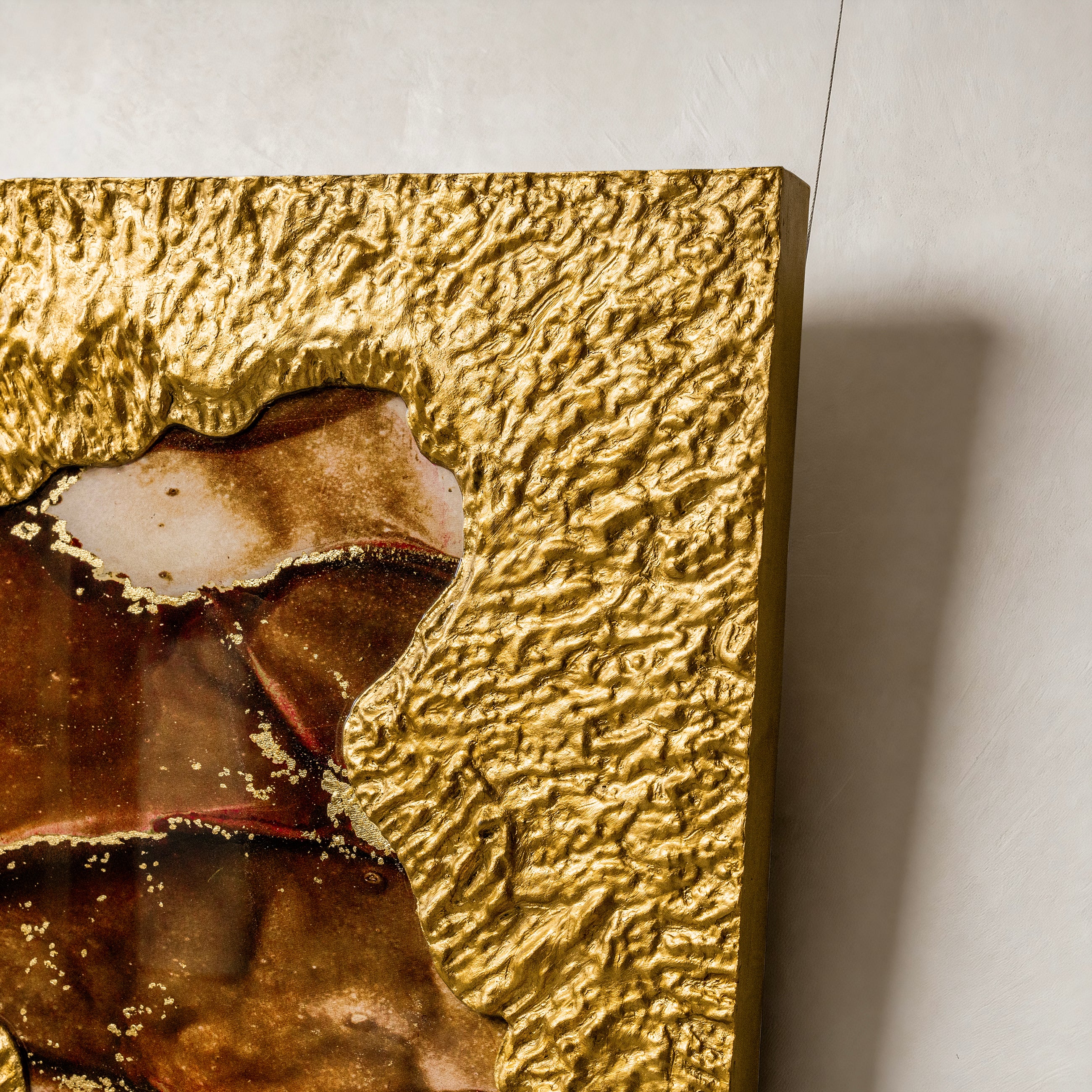 Mirror of Universe Texture Handcrafted Art