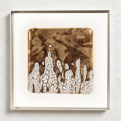 Efflorescence — Patinated Foil · Aura Frame