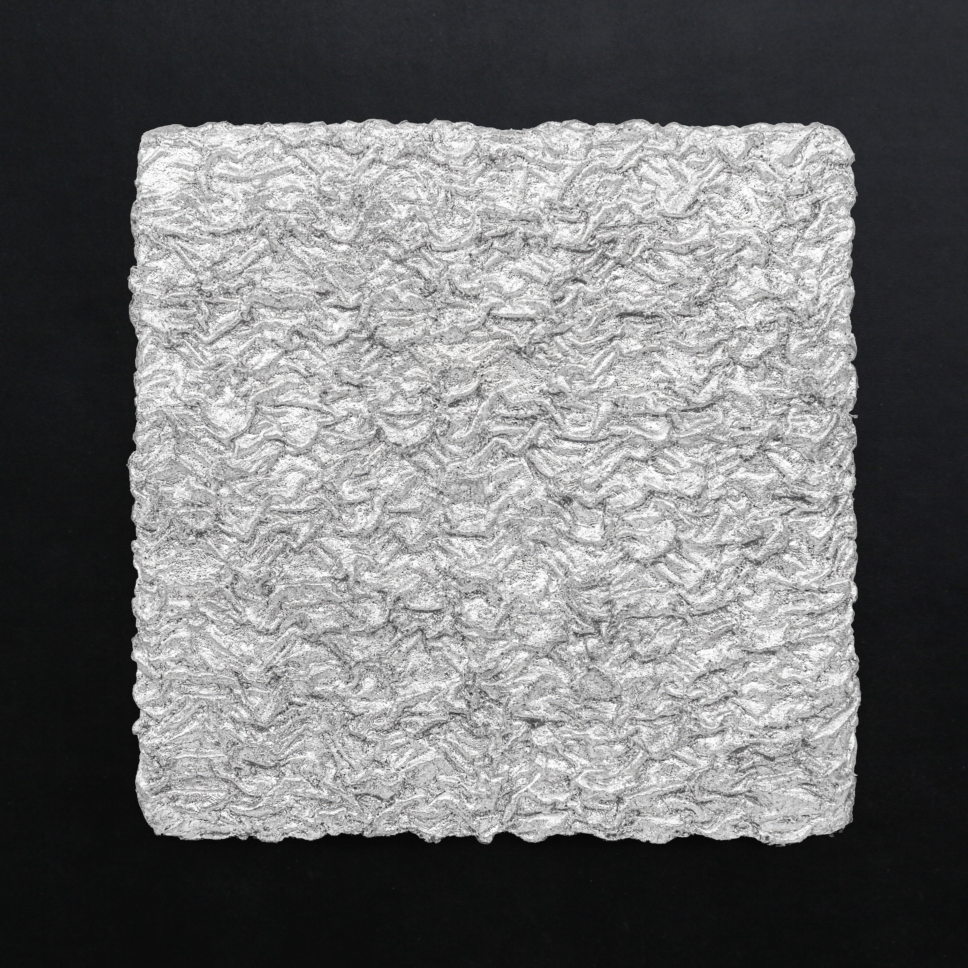 Silver Waves Reflecting the Moon