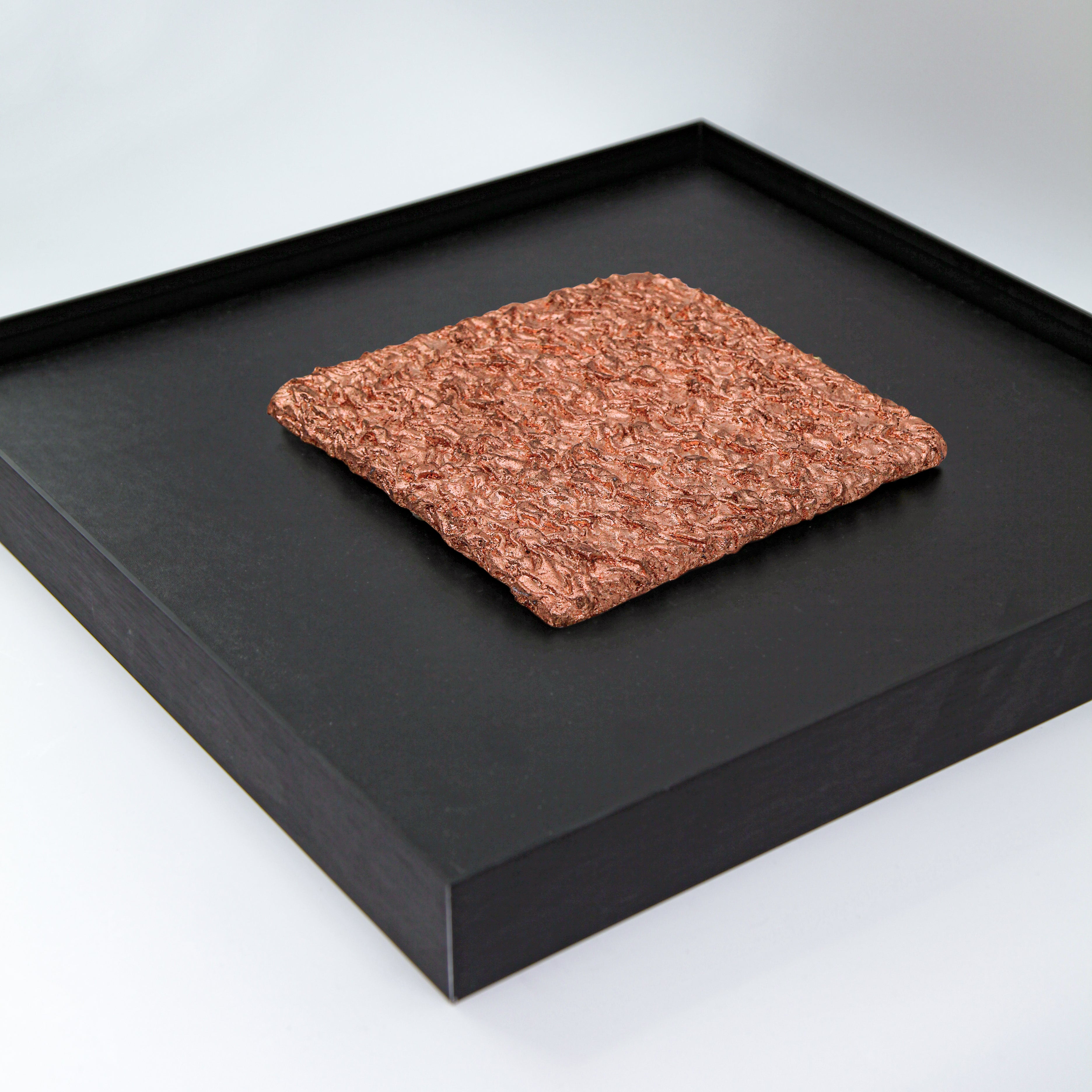 Flowing Abundance Terrain Handcrafted Copper Foil Art