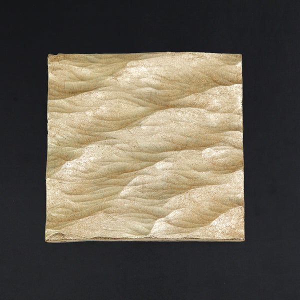 Wealth Circulation Handcrafted Gilded Foil Art