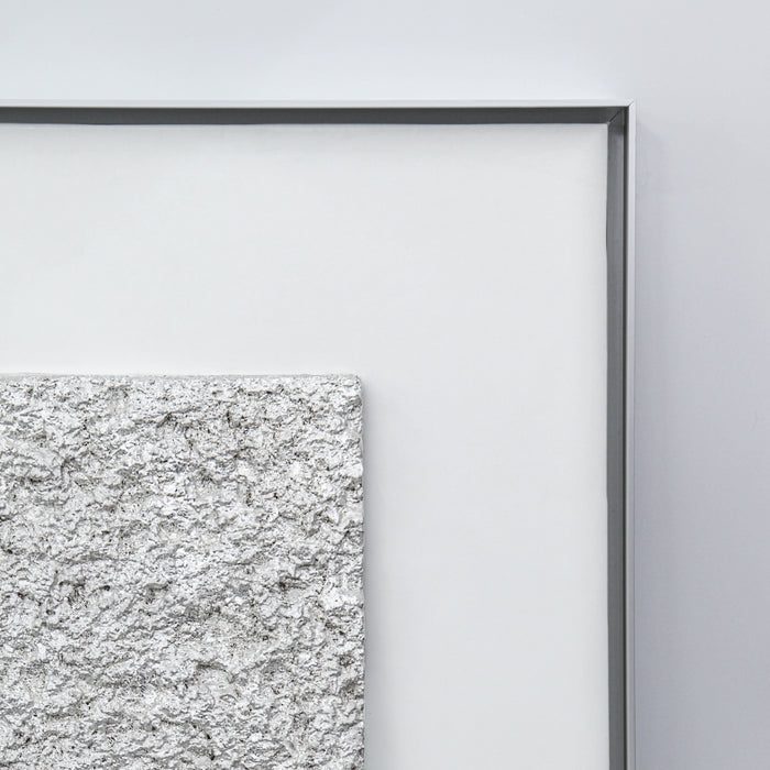 Alpenglow Hand-crafted Silver Foil Art