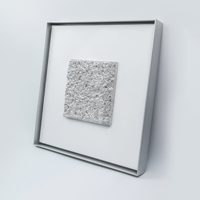 Alpenglow Hand-crafted Silver Foil Art