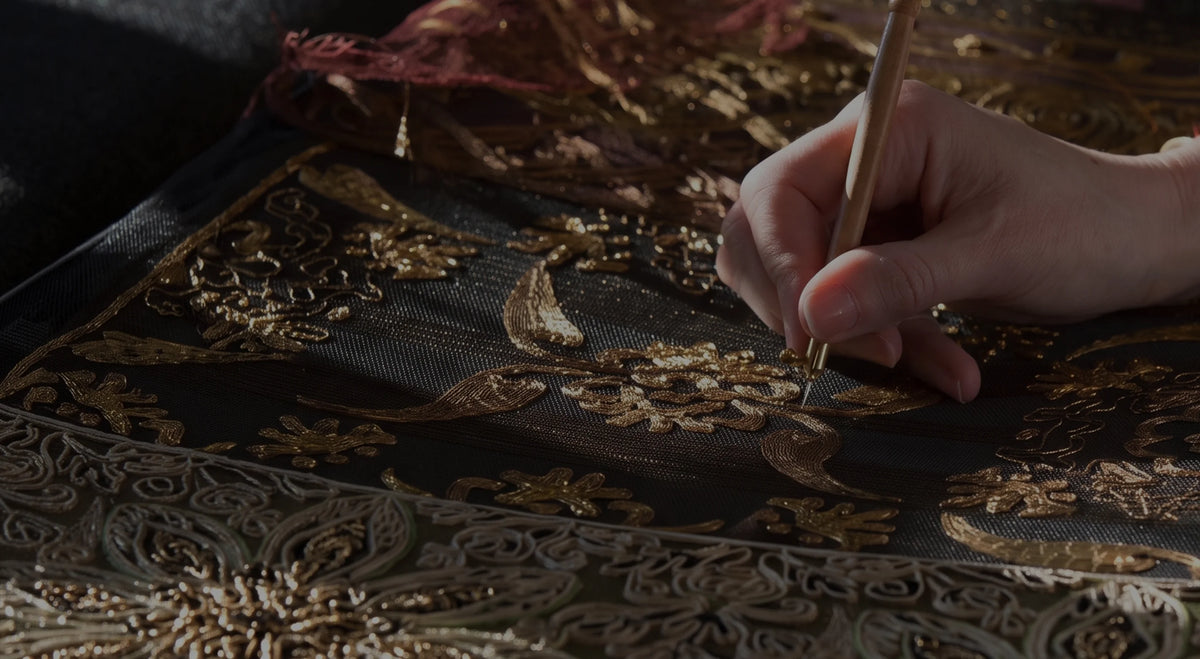 Traditional lacquer hand-finishing