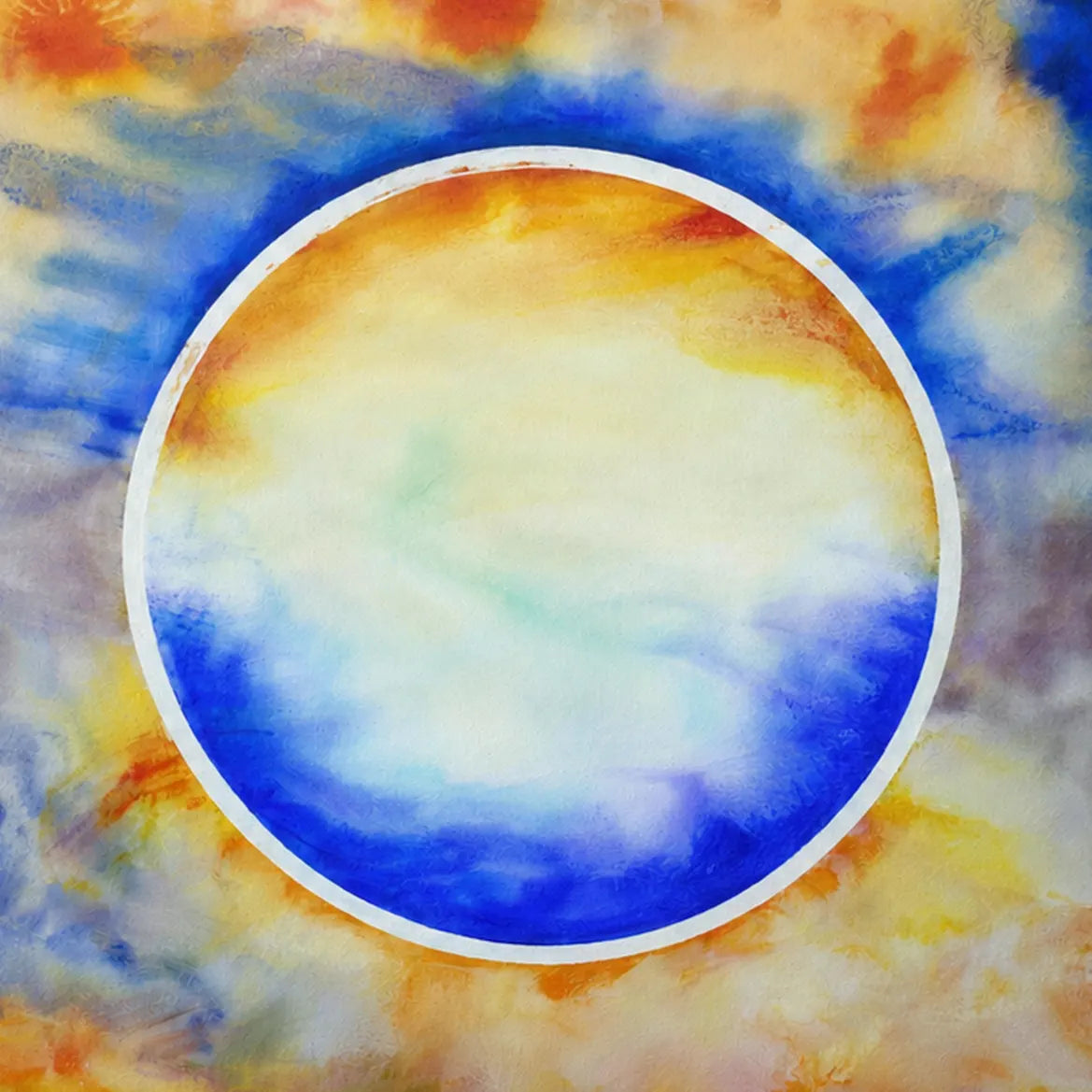 Amber Ink Passage by Neeve Moule Drige — artwork detail