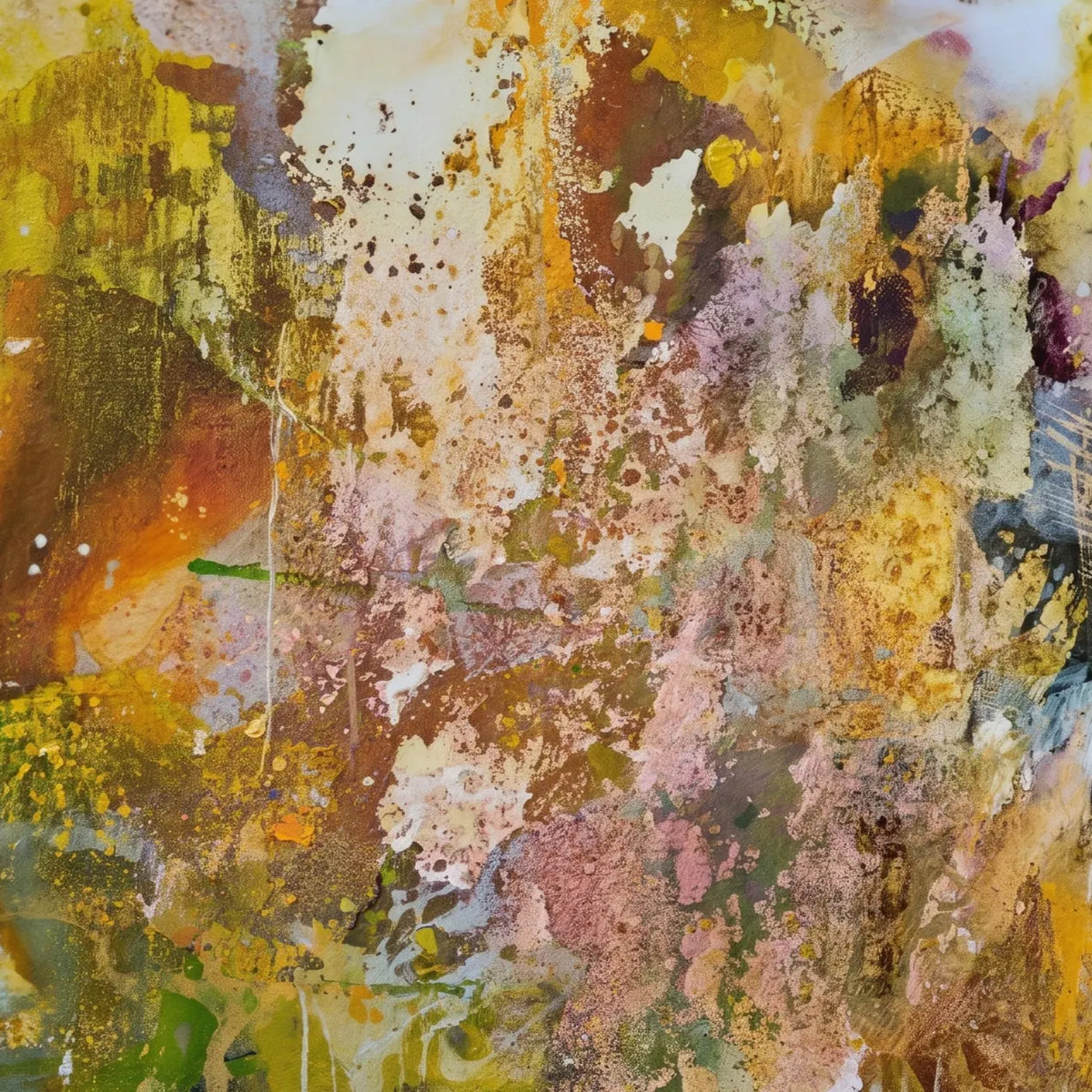 Autumn Meadow Bloom by Jie (Peng Jie) — artwork detail