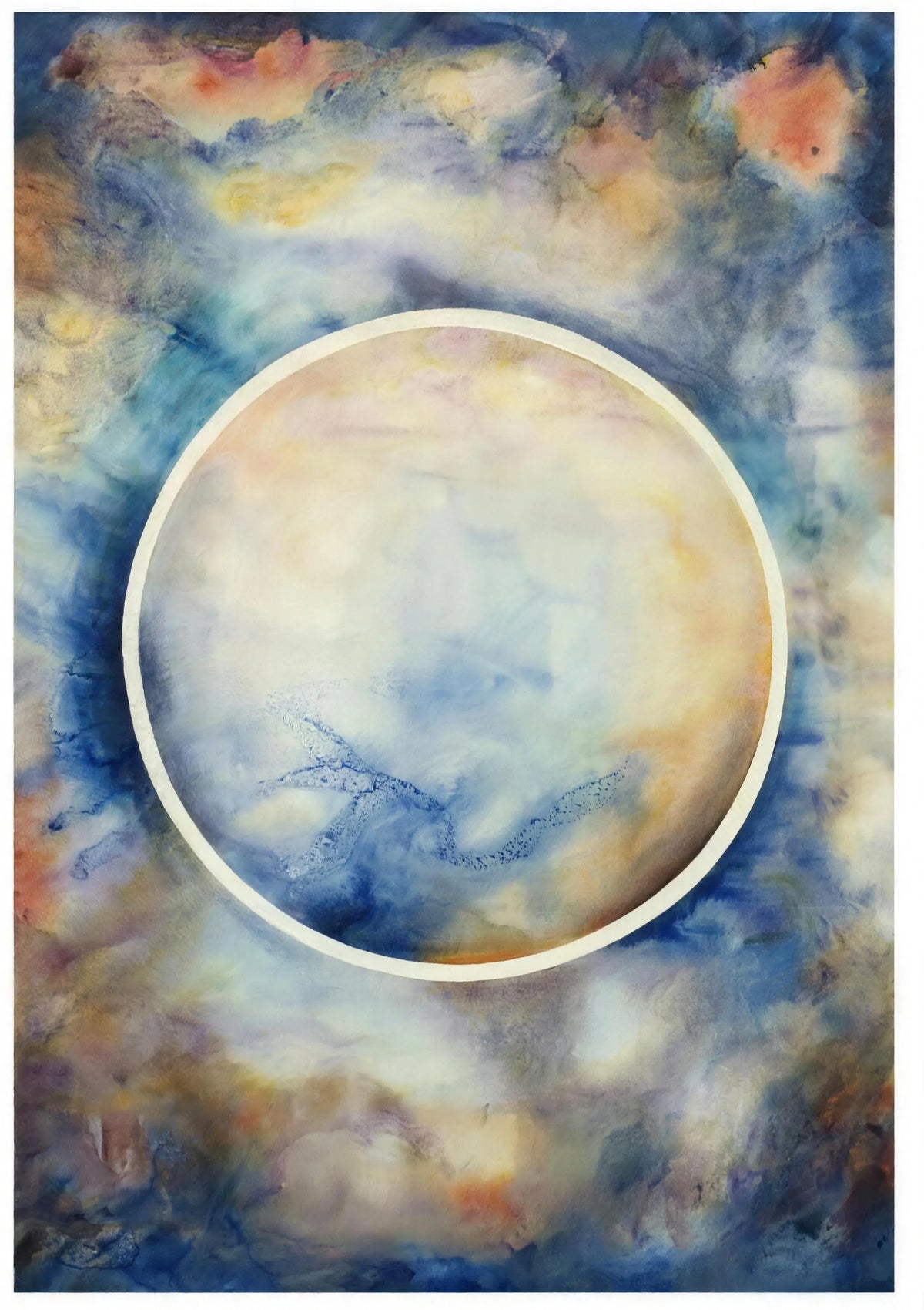 Cobalt Ink Silence by Neeve Moule Drige — additional artwork view 3