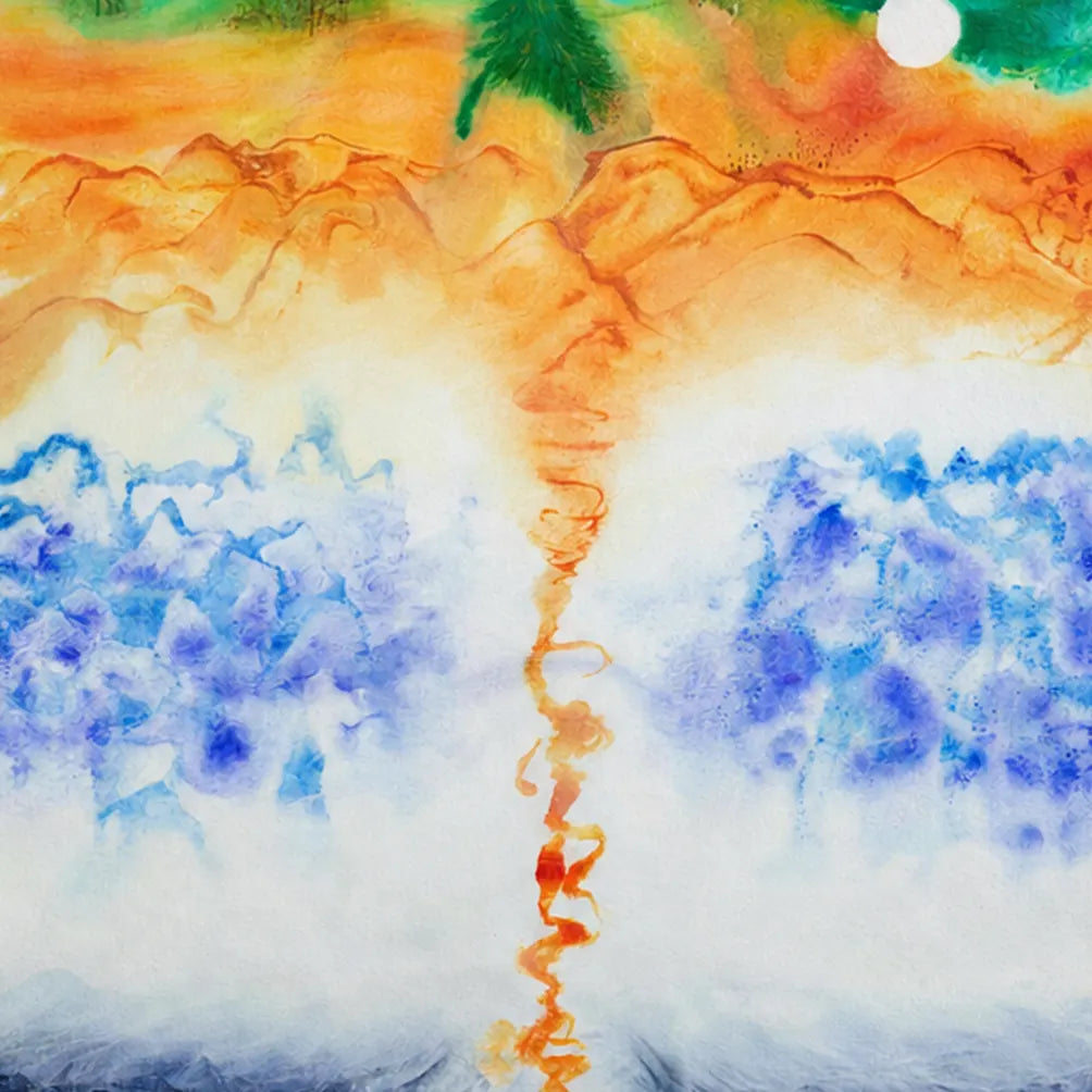 Ember Through Blue by Neeve Moule Drige — artwork detail