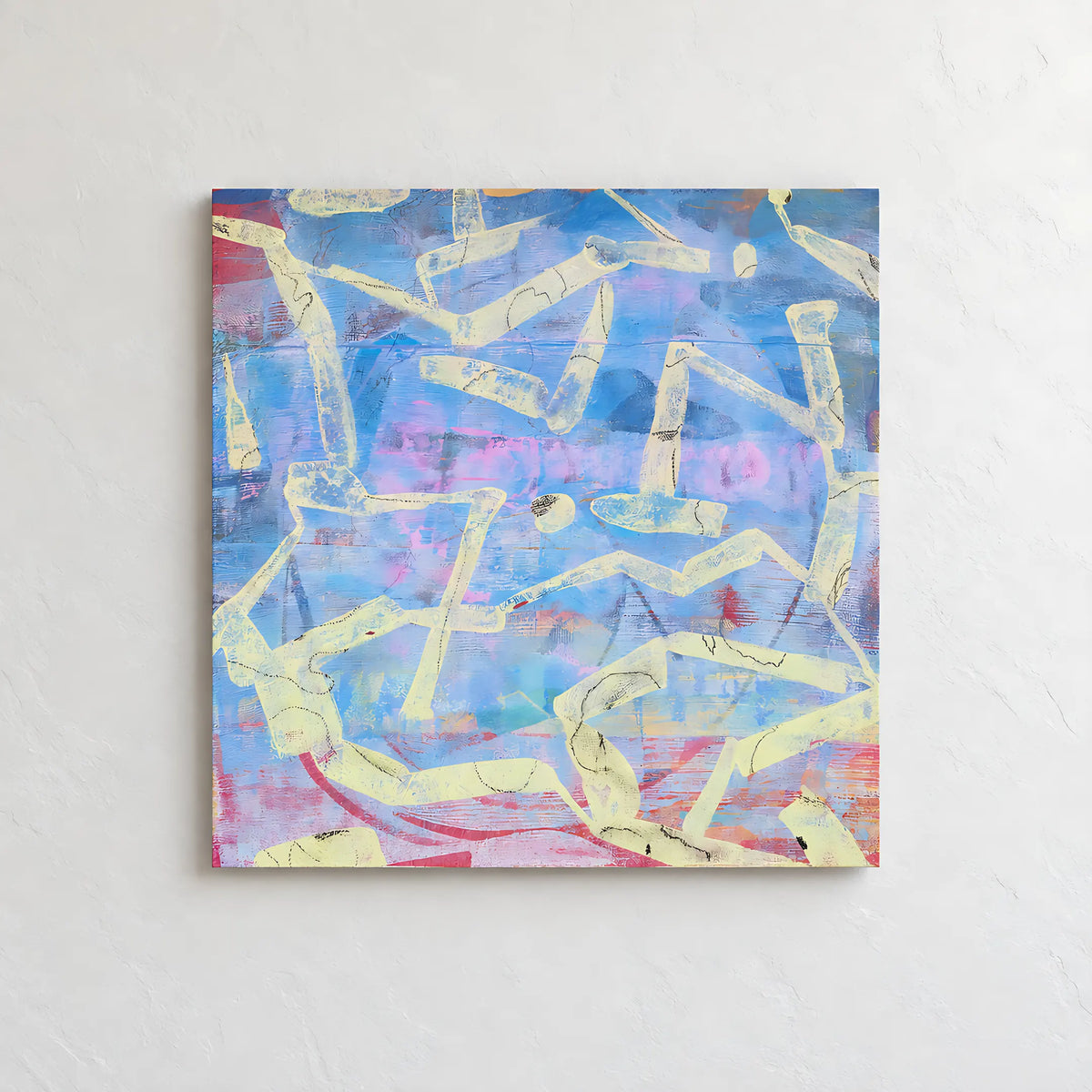 Fractured Blue by Dee Congdi Zhuang — additional artwork view 5