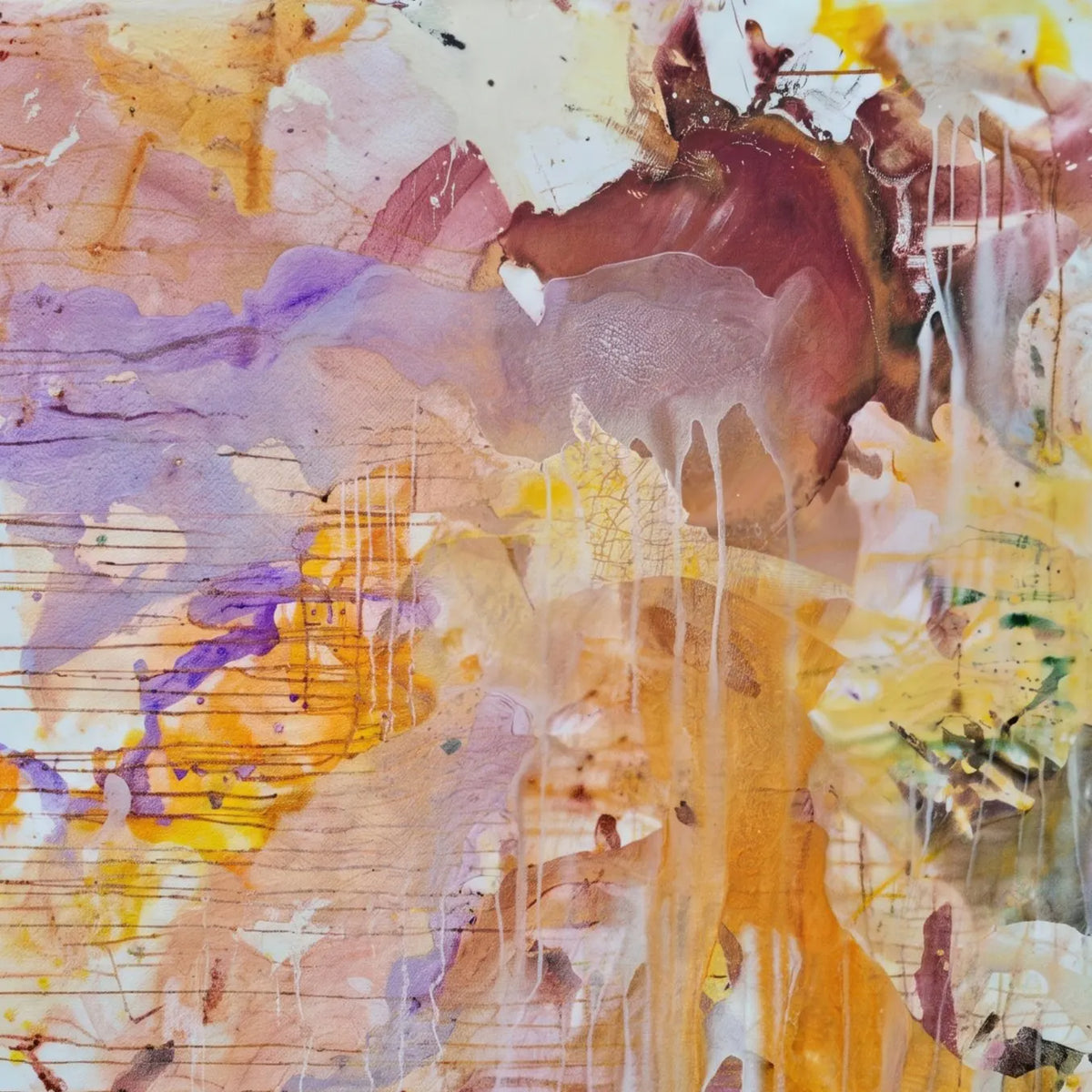 Gilded Haze by Jie (Peng Jie) — artwork detail