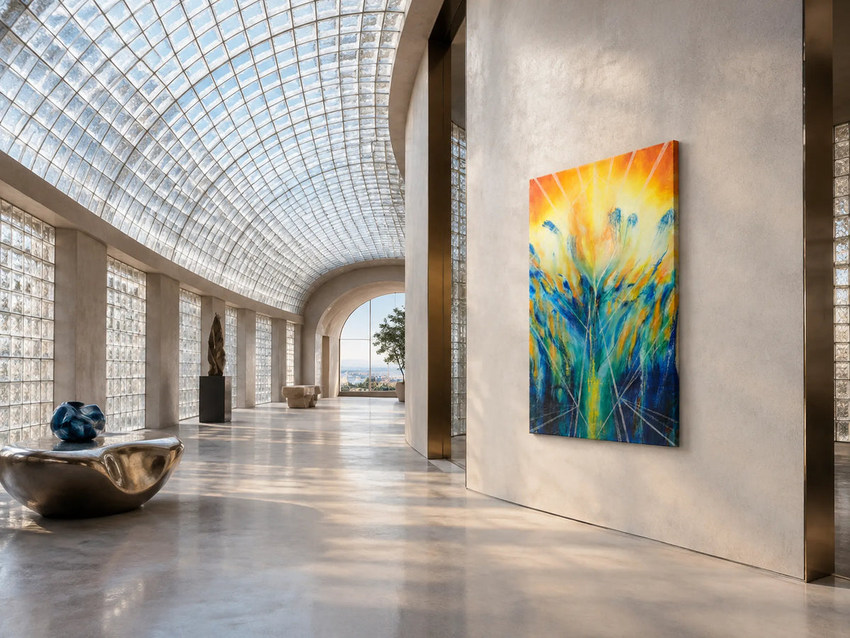 Gouache of Dawn by Neeve Moule Drige — additional artwork view 3