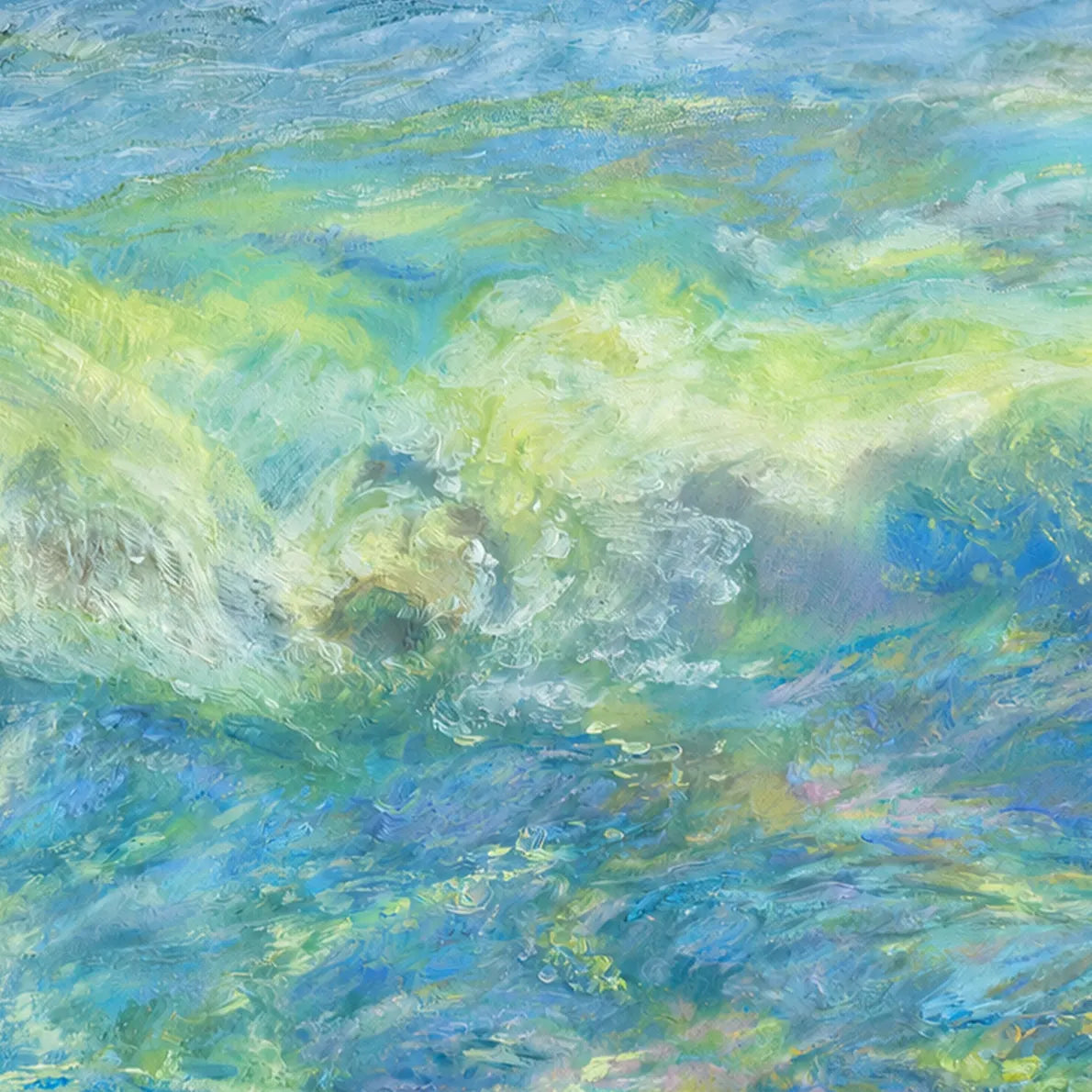Light Across Water by Qi Baoqi — artwork detail