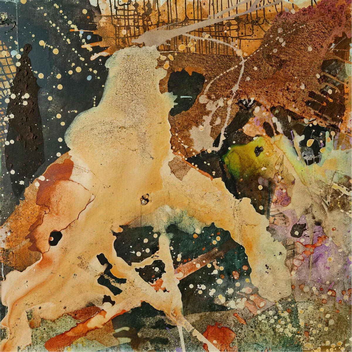 Ochre Desert Drift by Jie (Peng Jie) — additional artwork view 6