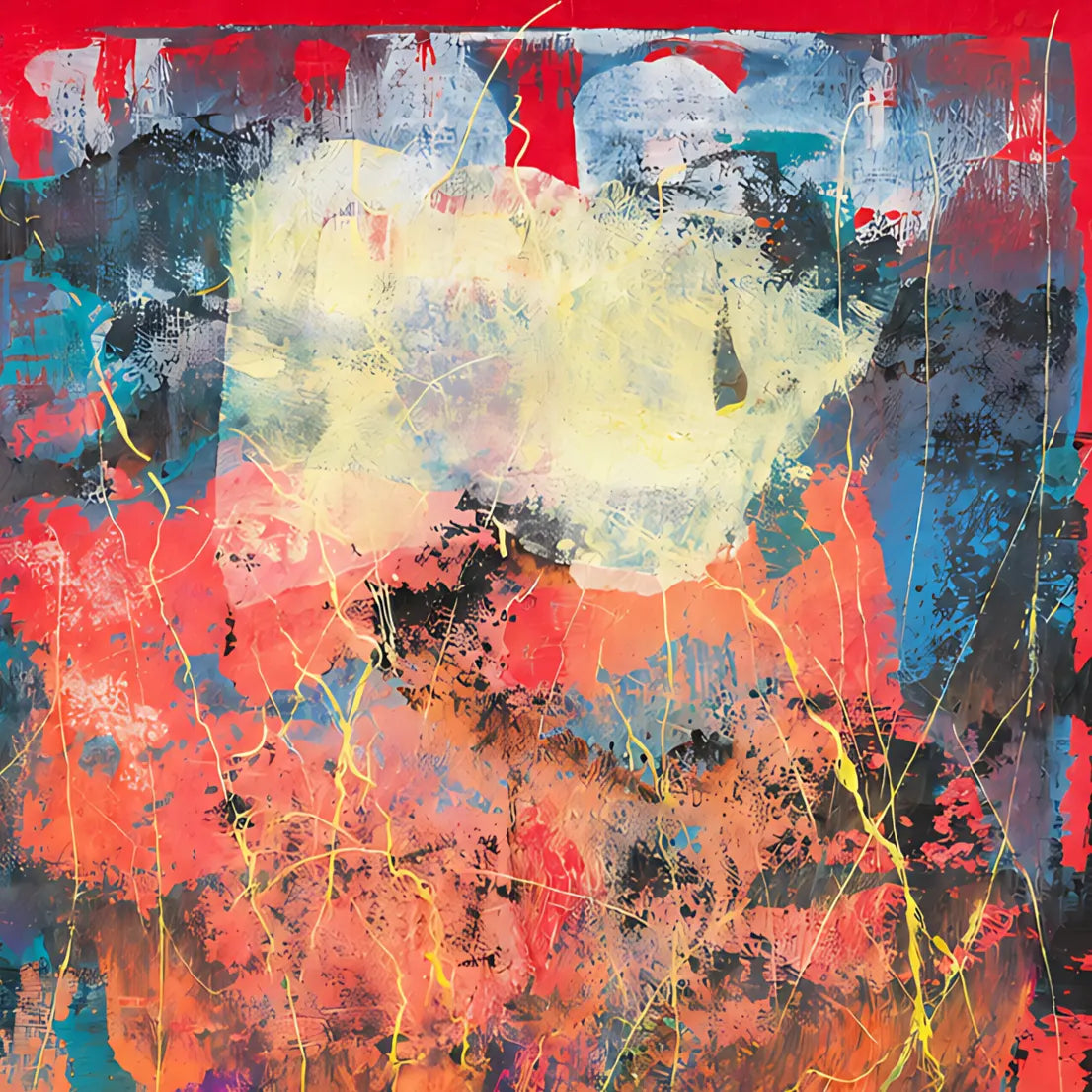 Red Resonance by Dee Congdi Zhuang — artwork detail
