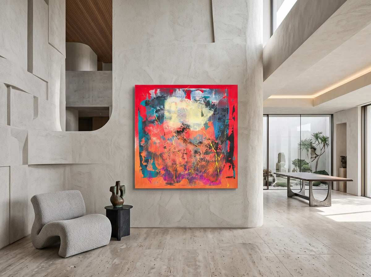 Red Resonance by Dee Congdi Zhuang — additional artwork view 3