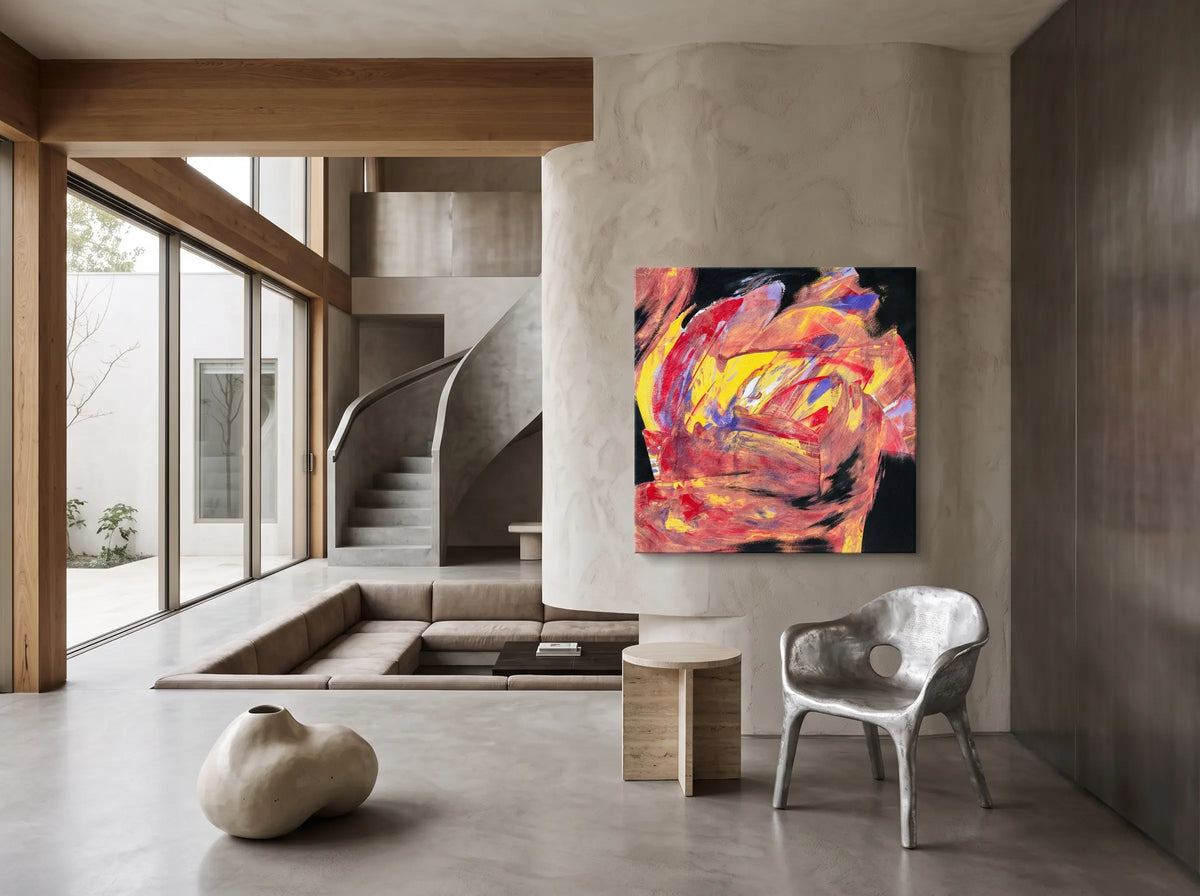 Scarlet Momentum by Dee Congdi Zhuang — main artwork image