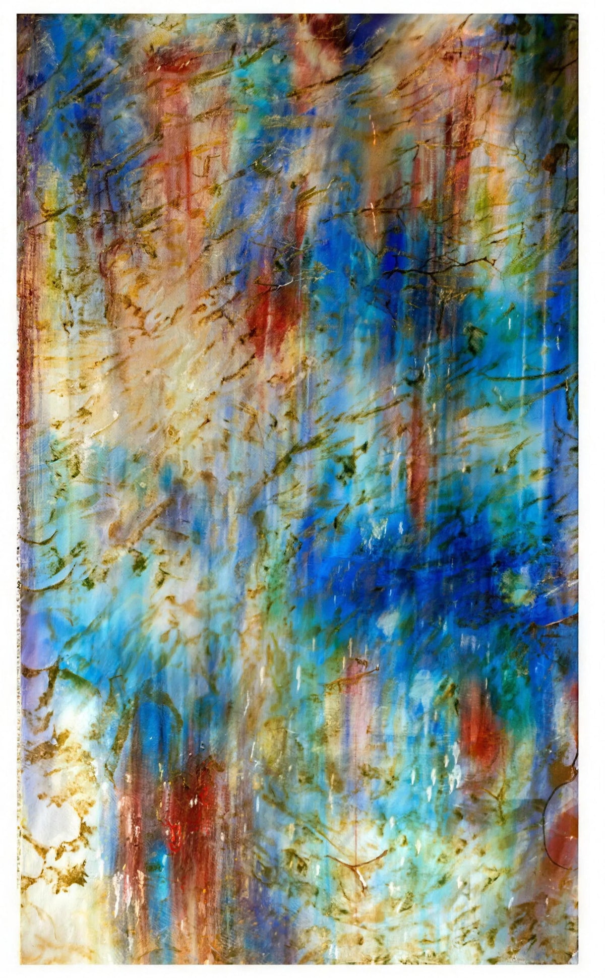 Scarlet Tidal Echo by Neeve Moule Drige — main artwork image