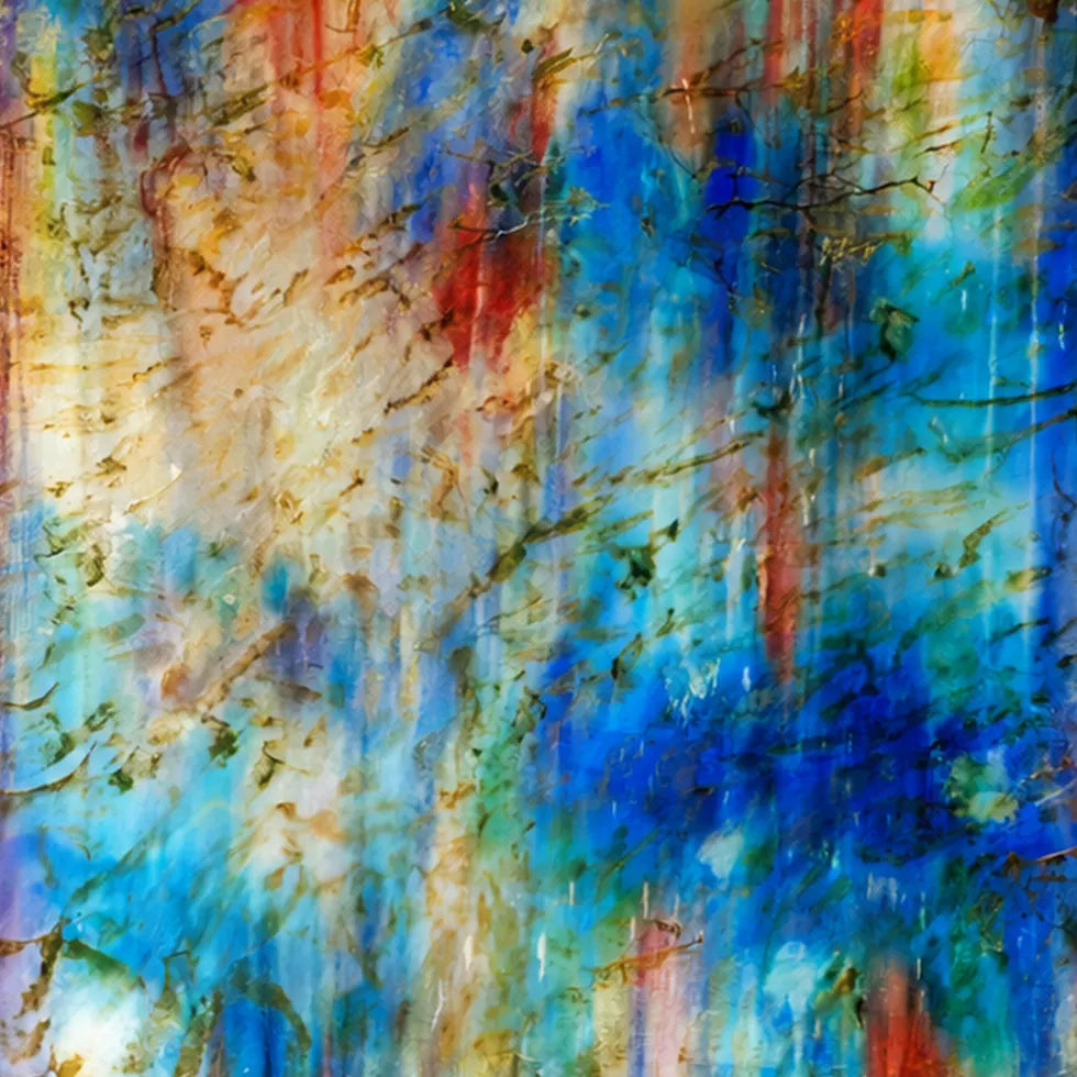 Scarlet Tidal Echo by Neeve Moule Drige — artwork detail