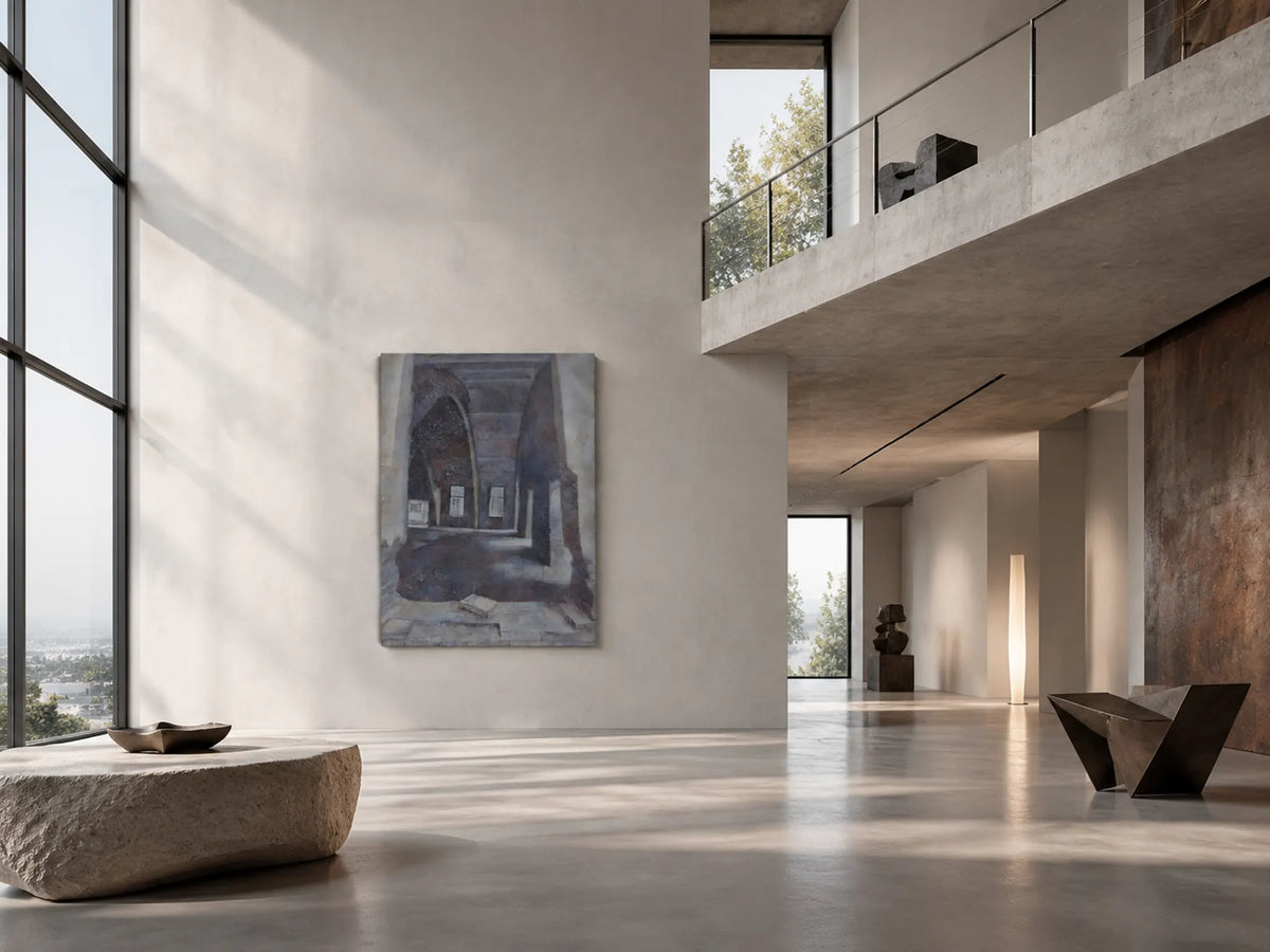 Stillness Reborn by Qi Baoqi — main artwork image