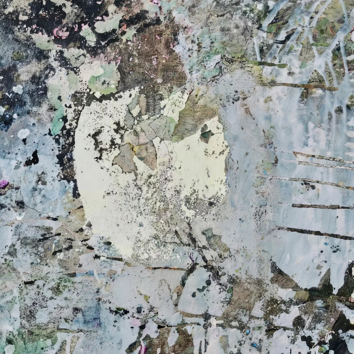 Veiled Ink Pool by Jie (Peng Jie) — artwork detail