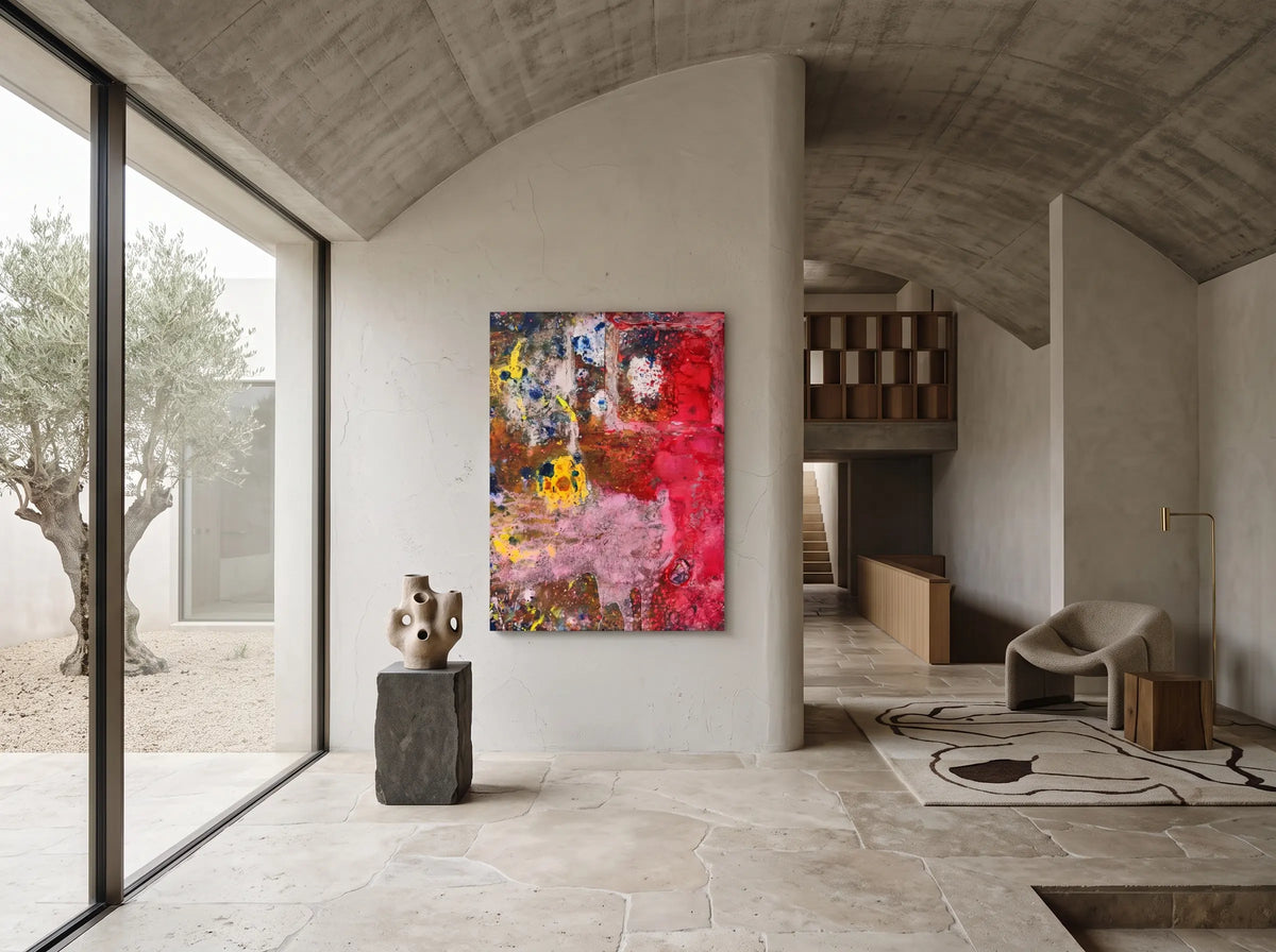 Vermilion Fields by Jie (Peng Jie) — additional artwork view 4