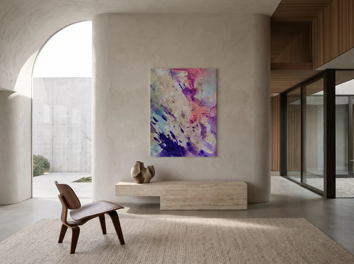 Violet Stillness by Jie (Peng Jie) — additional artwork view 3