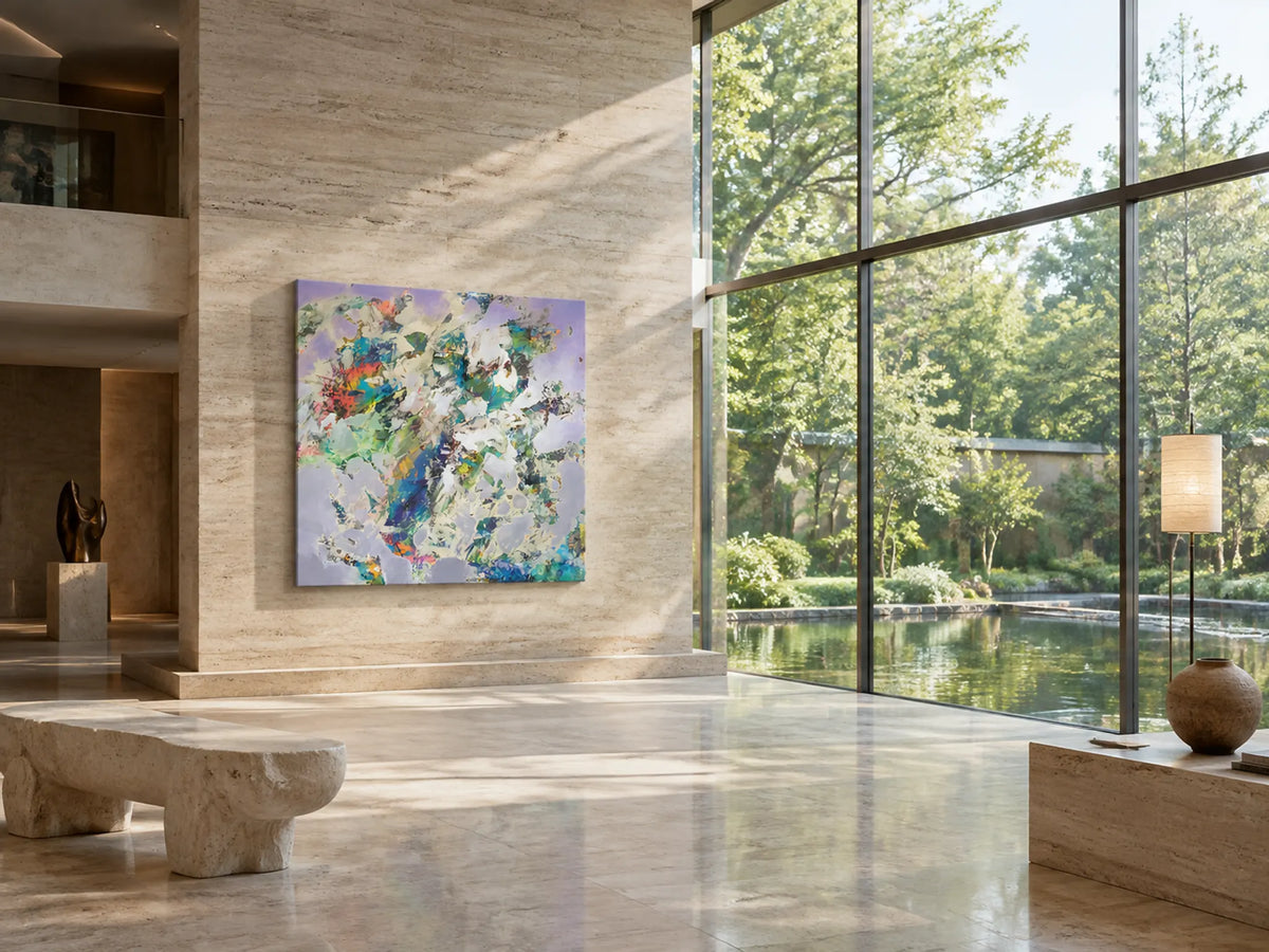 Violet Upheaval by Dee Congdi Zhuang — additional artwork view 3